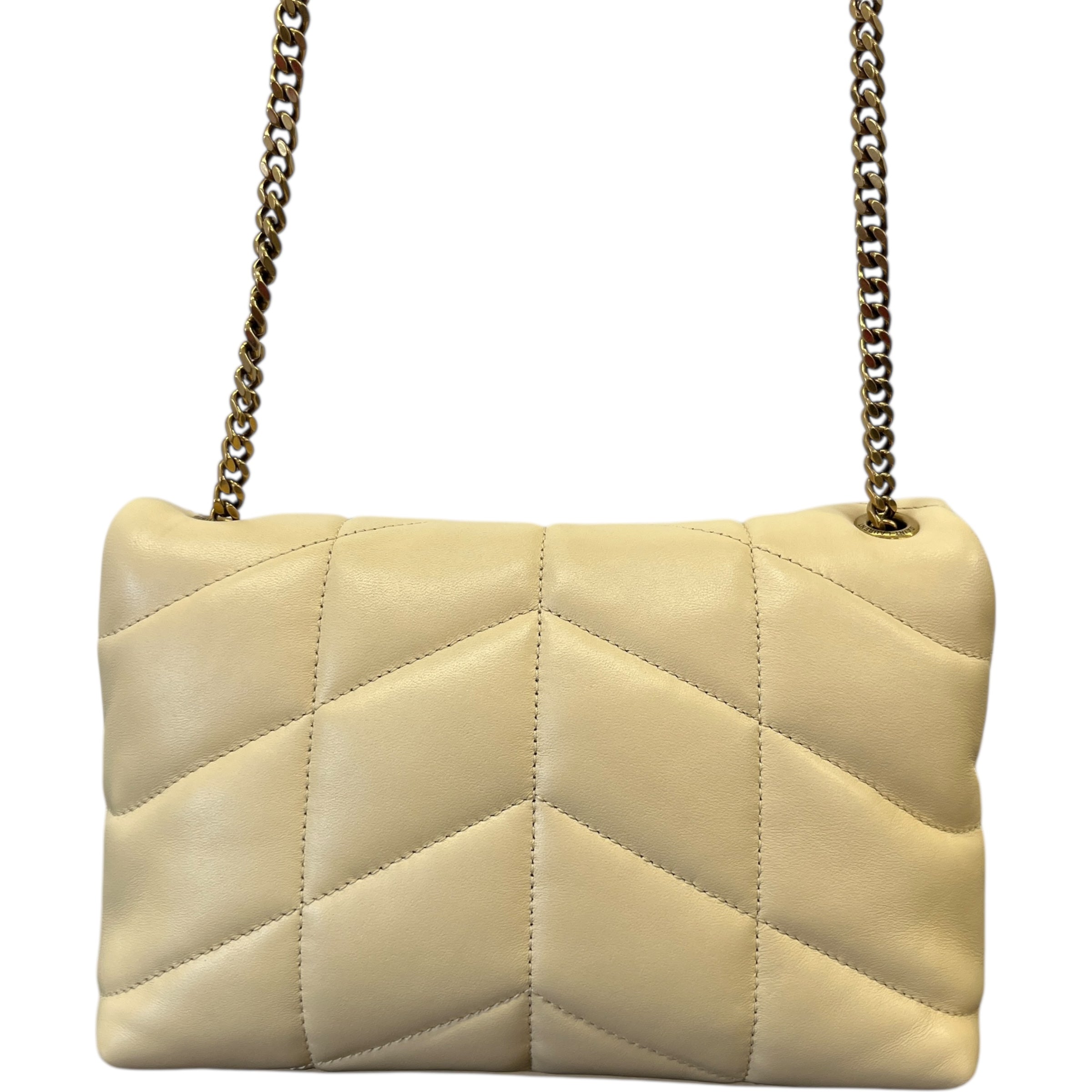Women's Loulou Puffer Handbag Cream