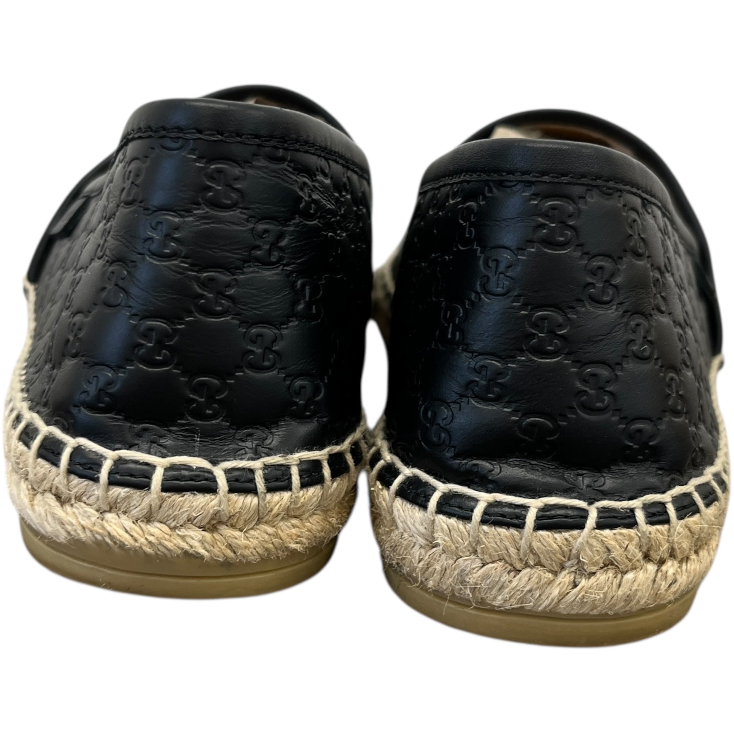 Women's Espadrilles Loafers Black Size EU 37 / UK 4