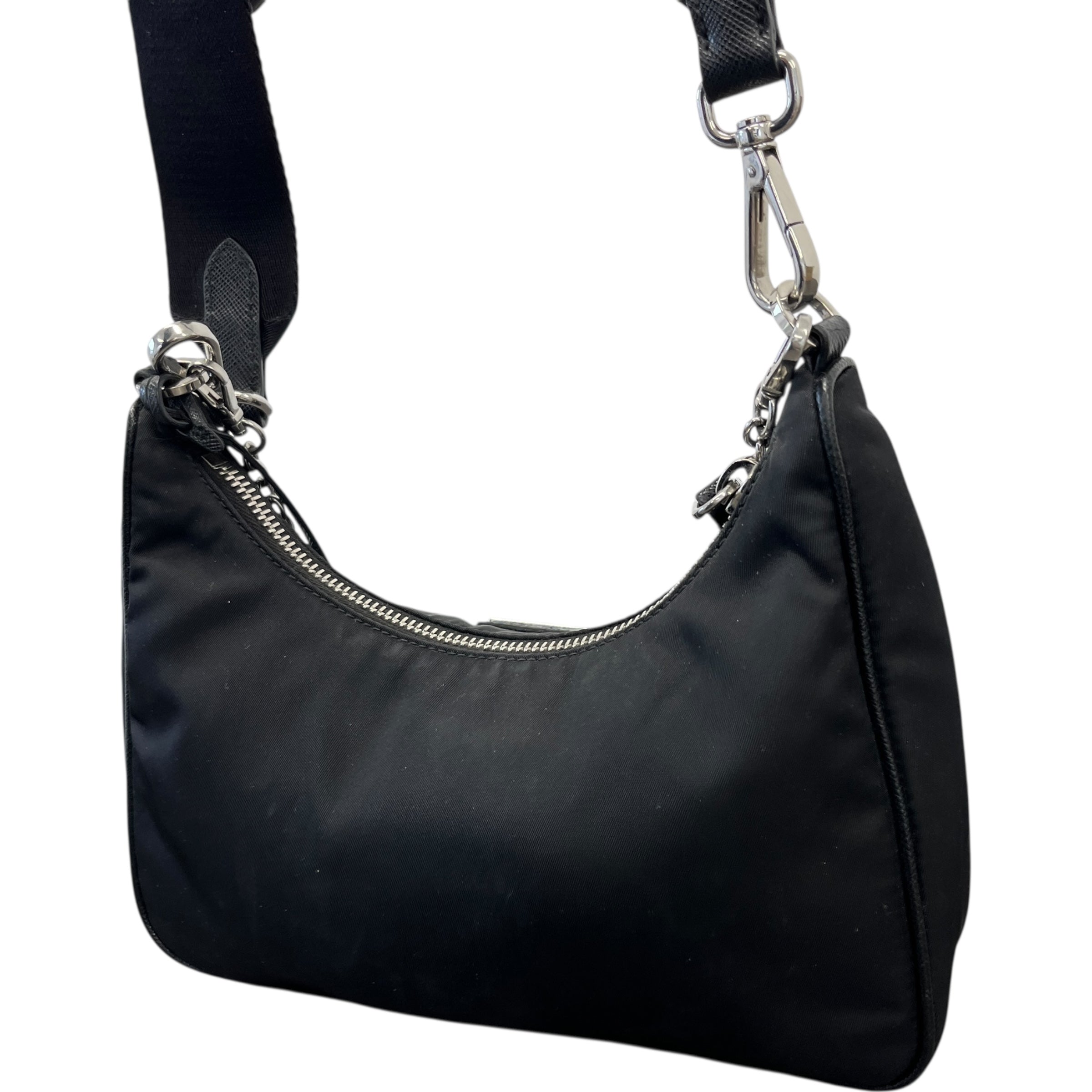Women's Re-Edition 2005 Re-Nylon Handbag Black