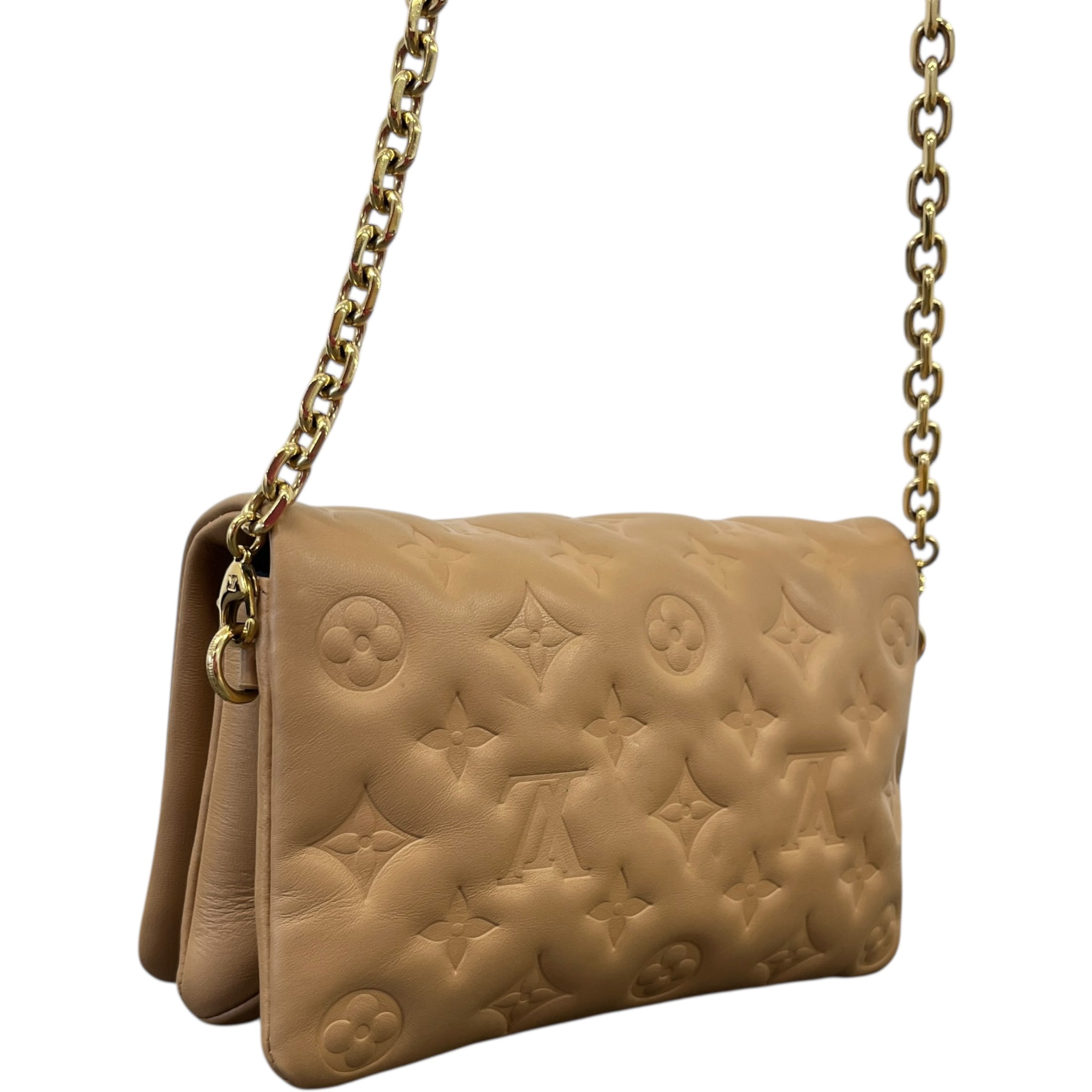 Women's Pochette Coussin Bag Beige