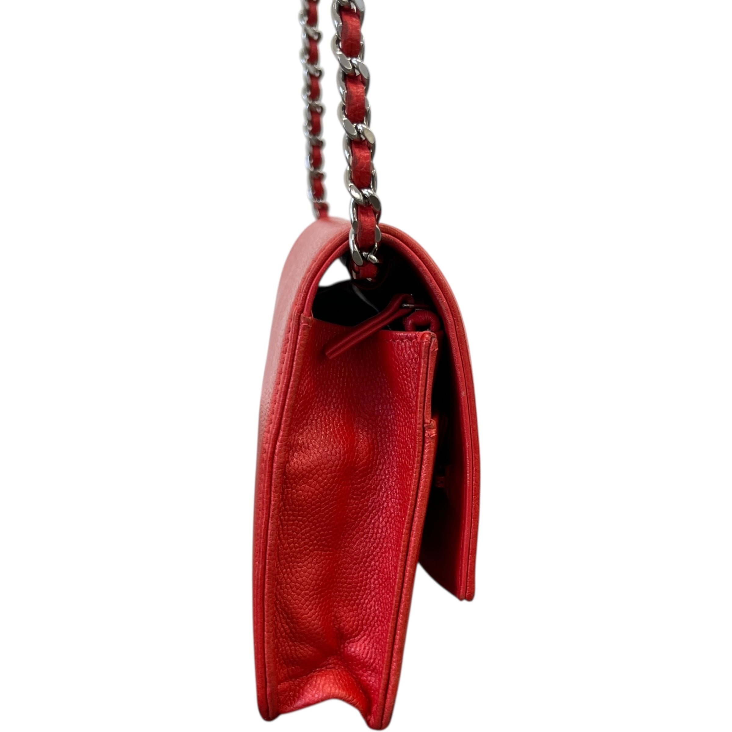 Women's Wallet On Chain Woc Bag Red