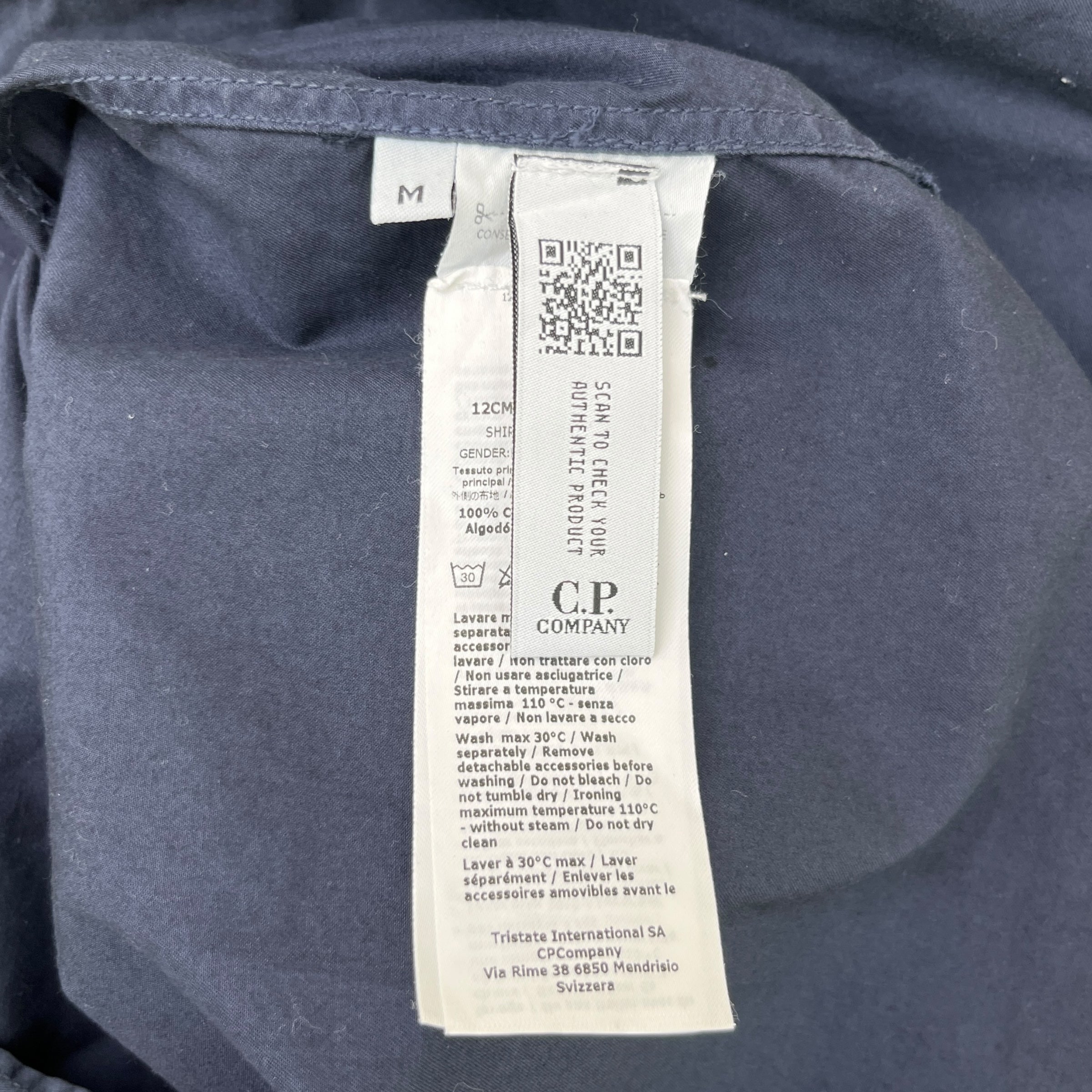 Men's Lens OverShirt Navy Size M