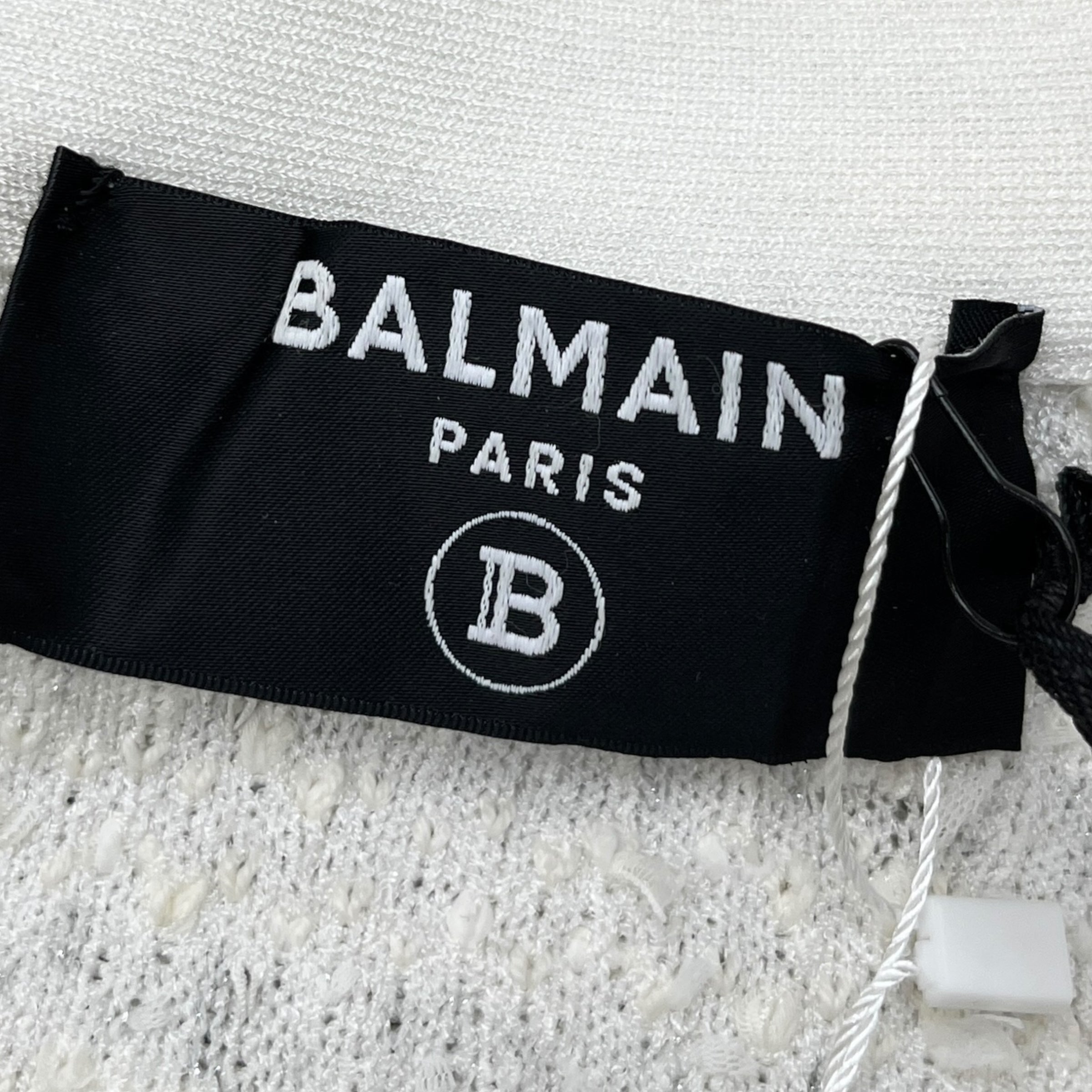 Women's Edge-To-Edge Tweed Fr 42 / Uk 14 Jacket White Size XL