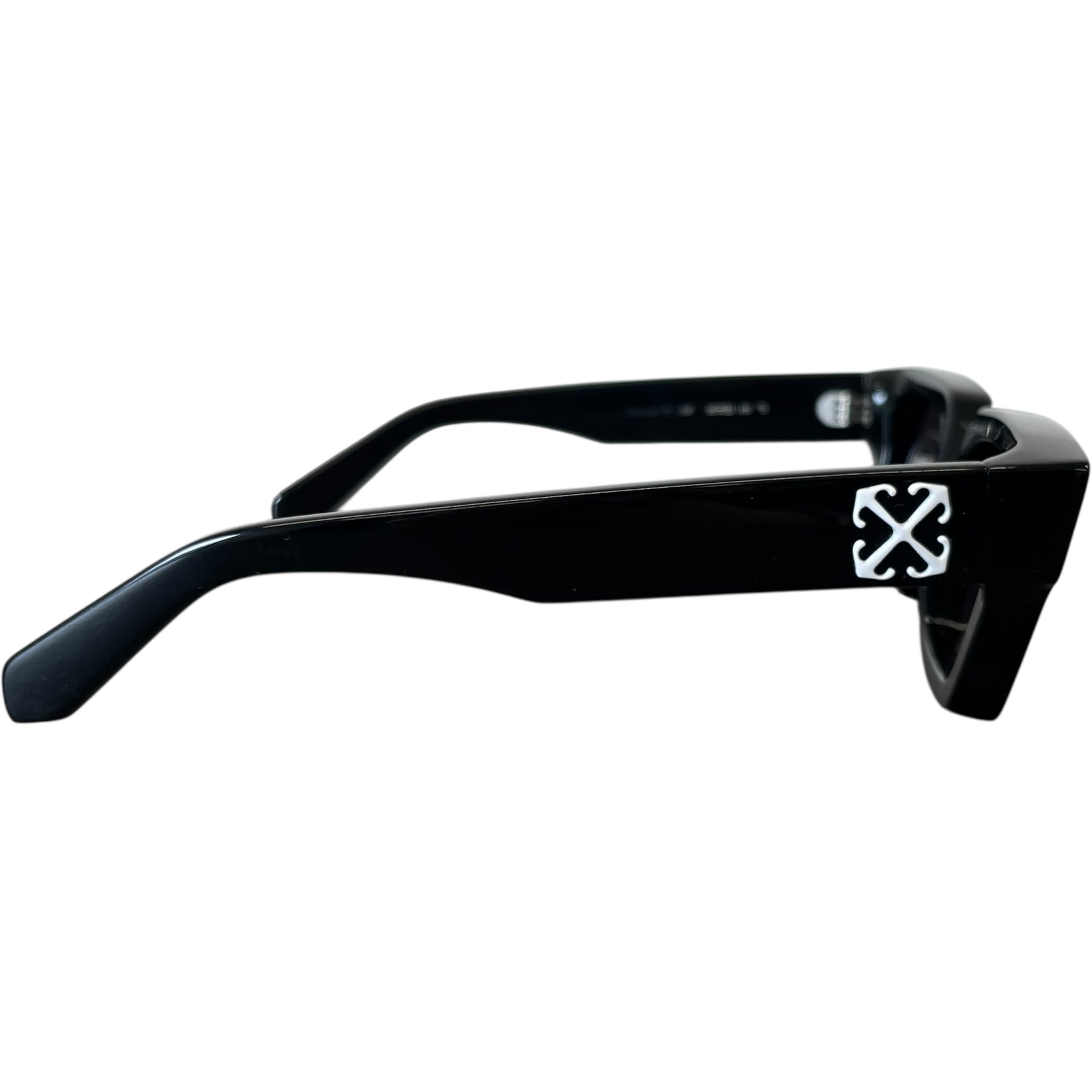 Men's Arrow Logo Sunglasses Black
