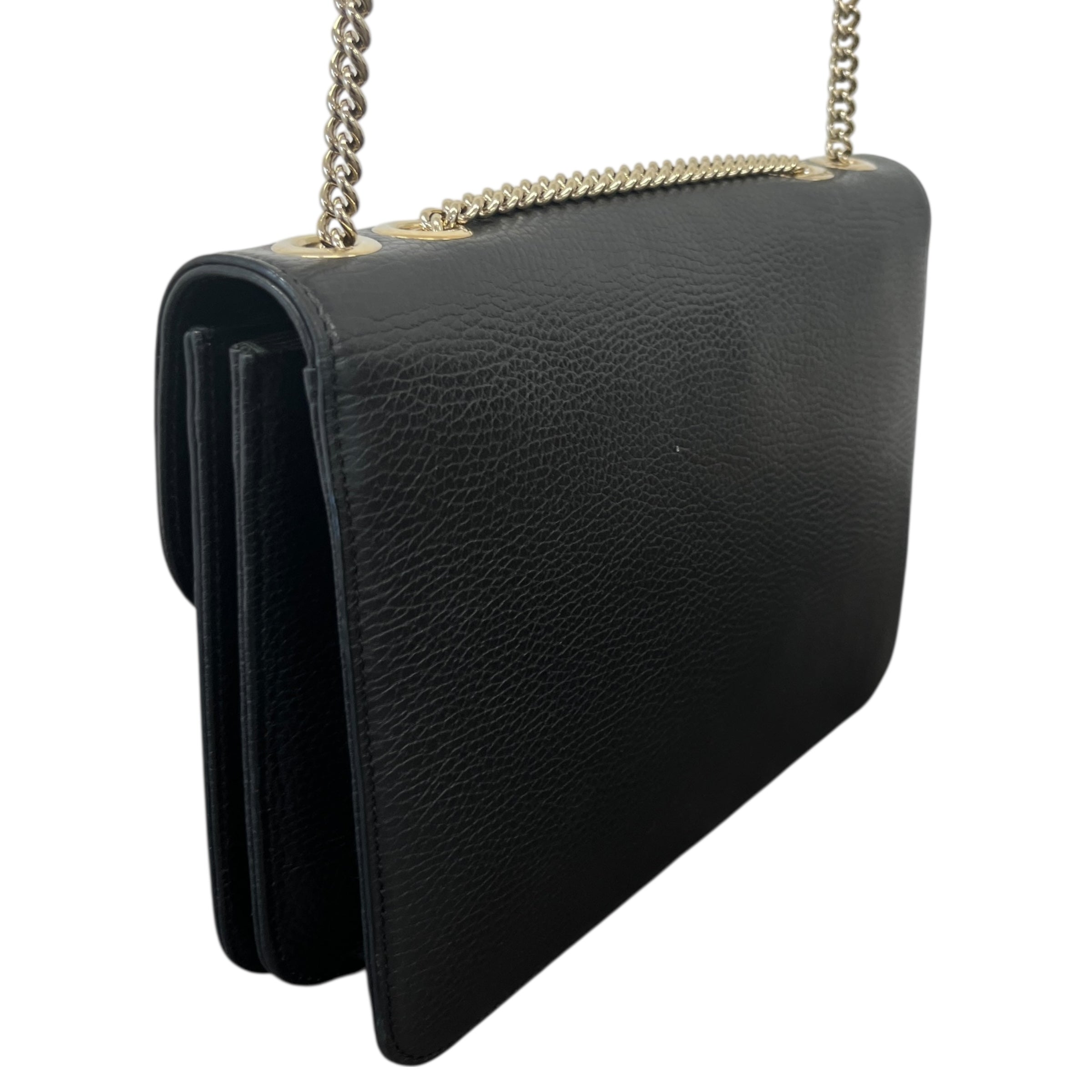 Women's Interlocking G Handbag Black