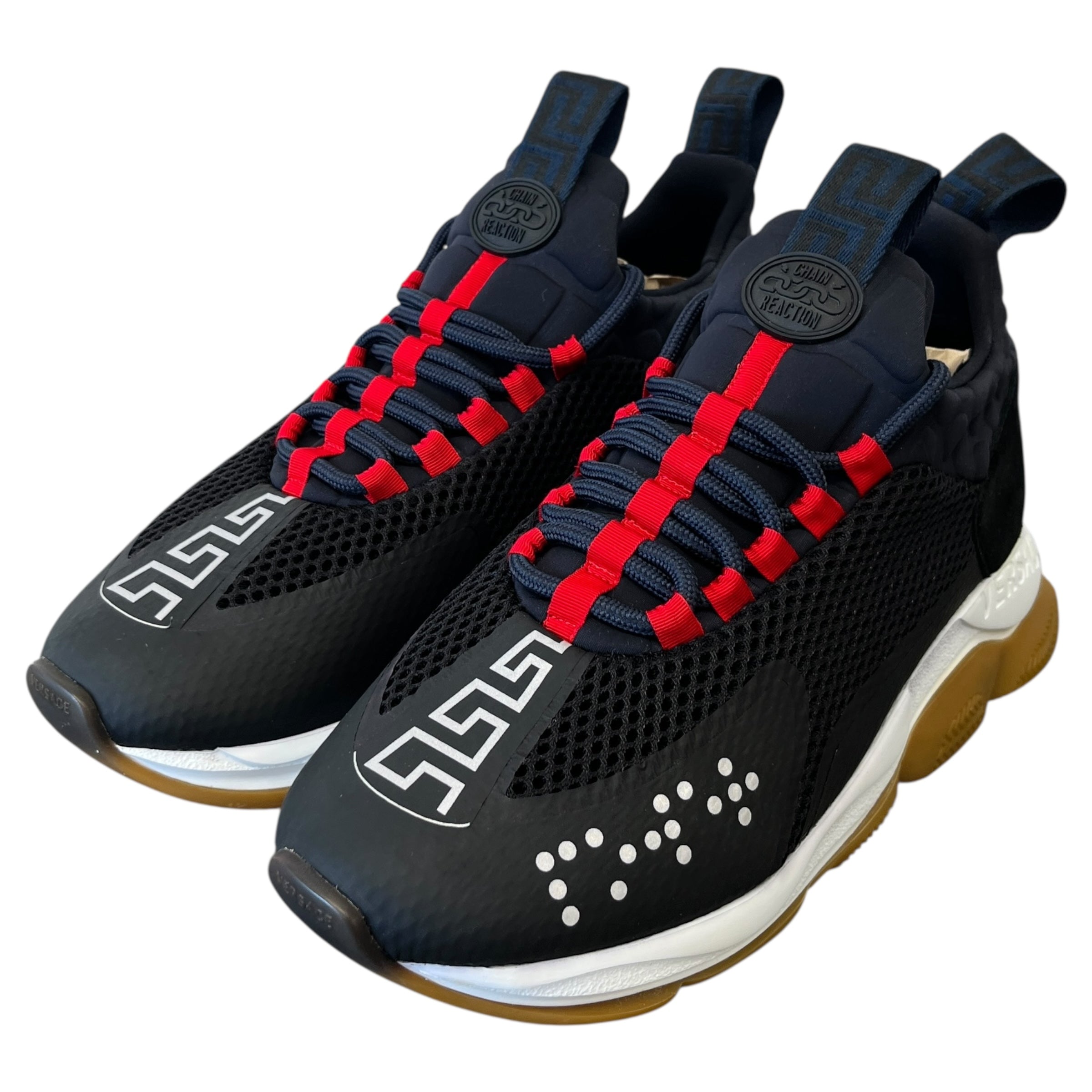 Men's Chain Reaction Low Trainers Navy Size EU 41 / UK 7