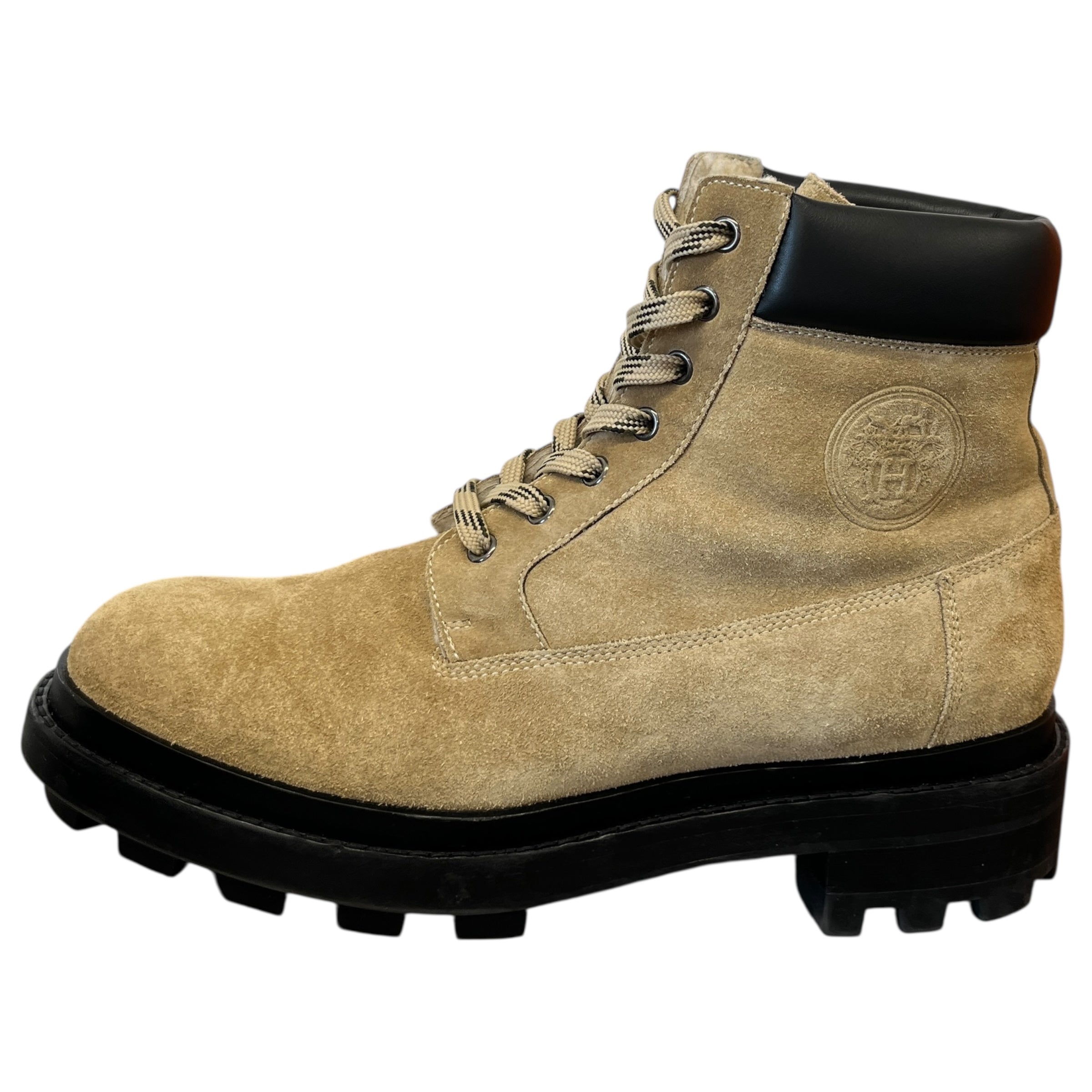 Men's Fair Ankle Boots Beige Size EU 42.5 / UK 8.5