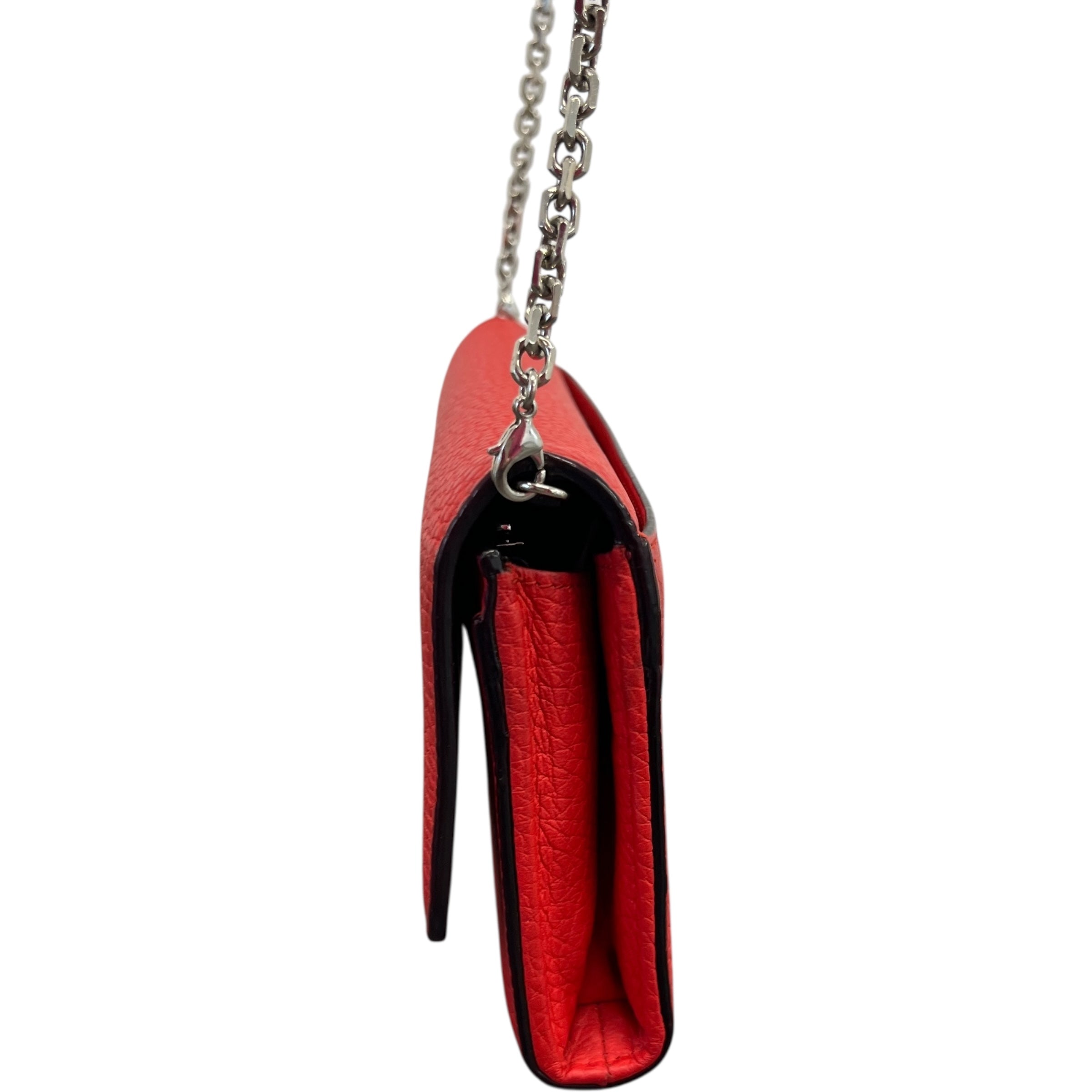 Women's Wallet On Chain Woc Bag Red