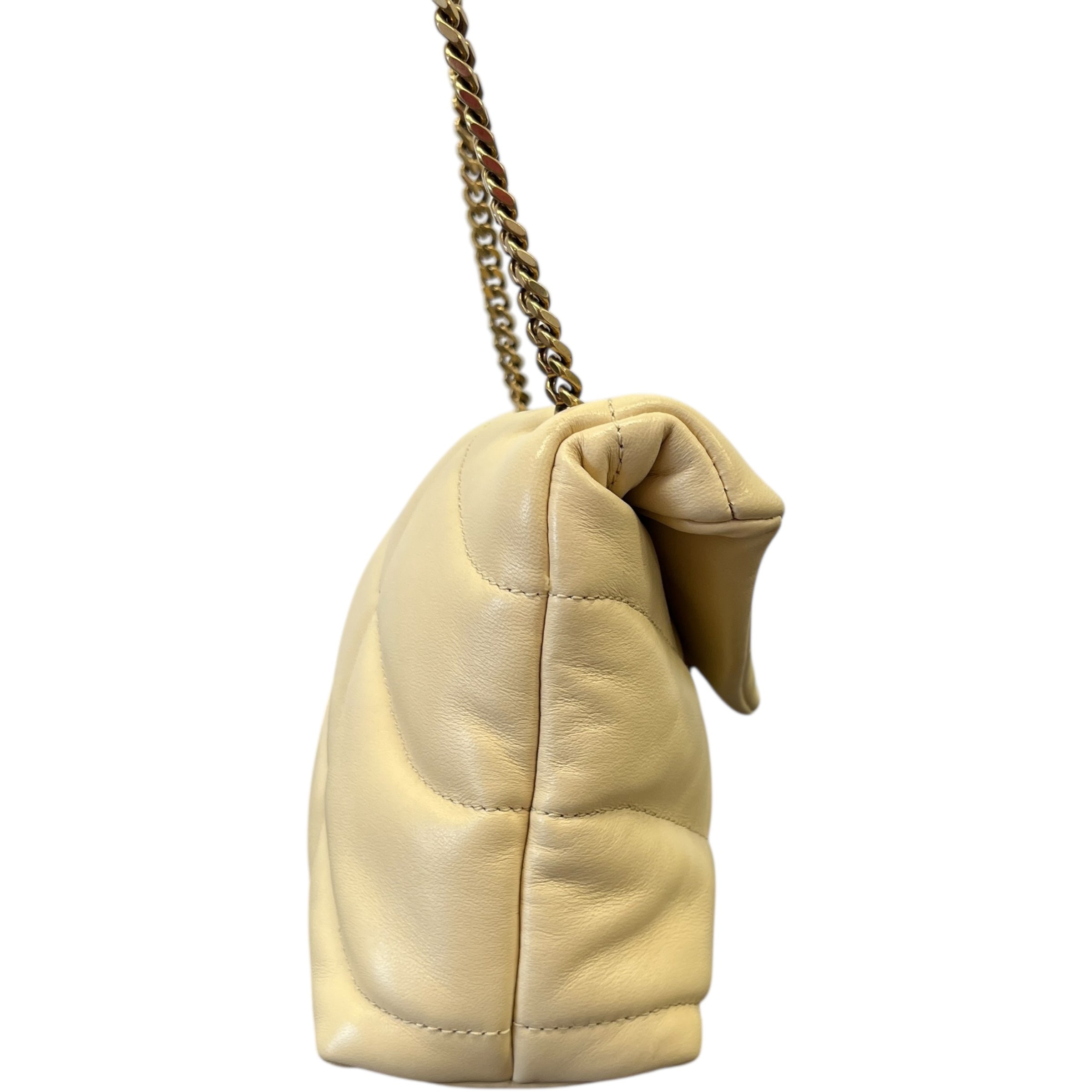 Women's Loulou Puffer Handbag Cream