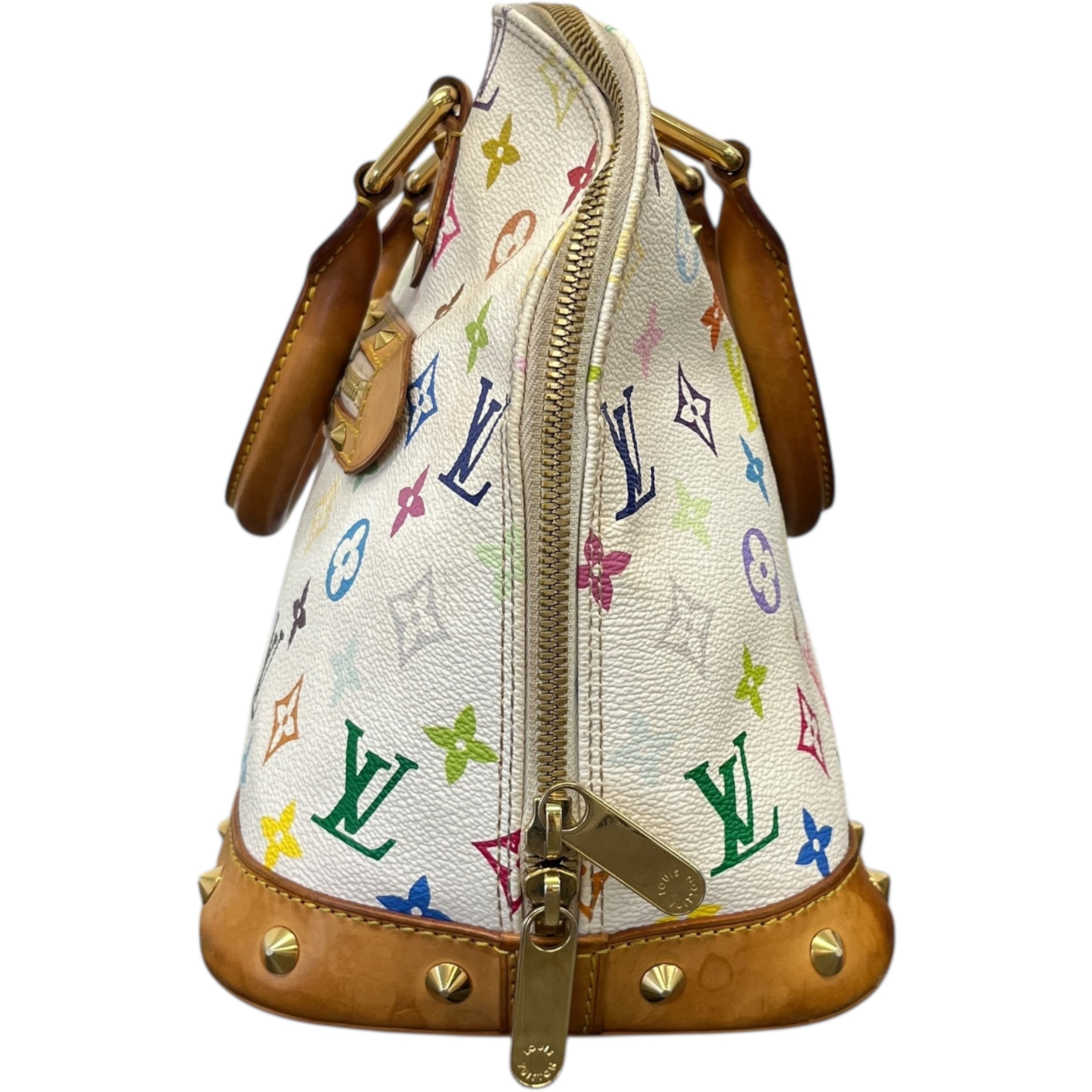 Women's Vintage Takashi Murakami Monogram Alma Handbag Multi-Coloured