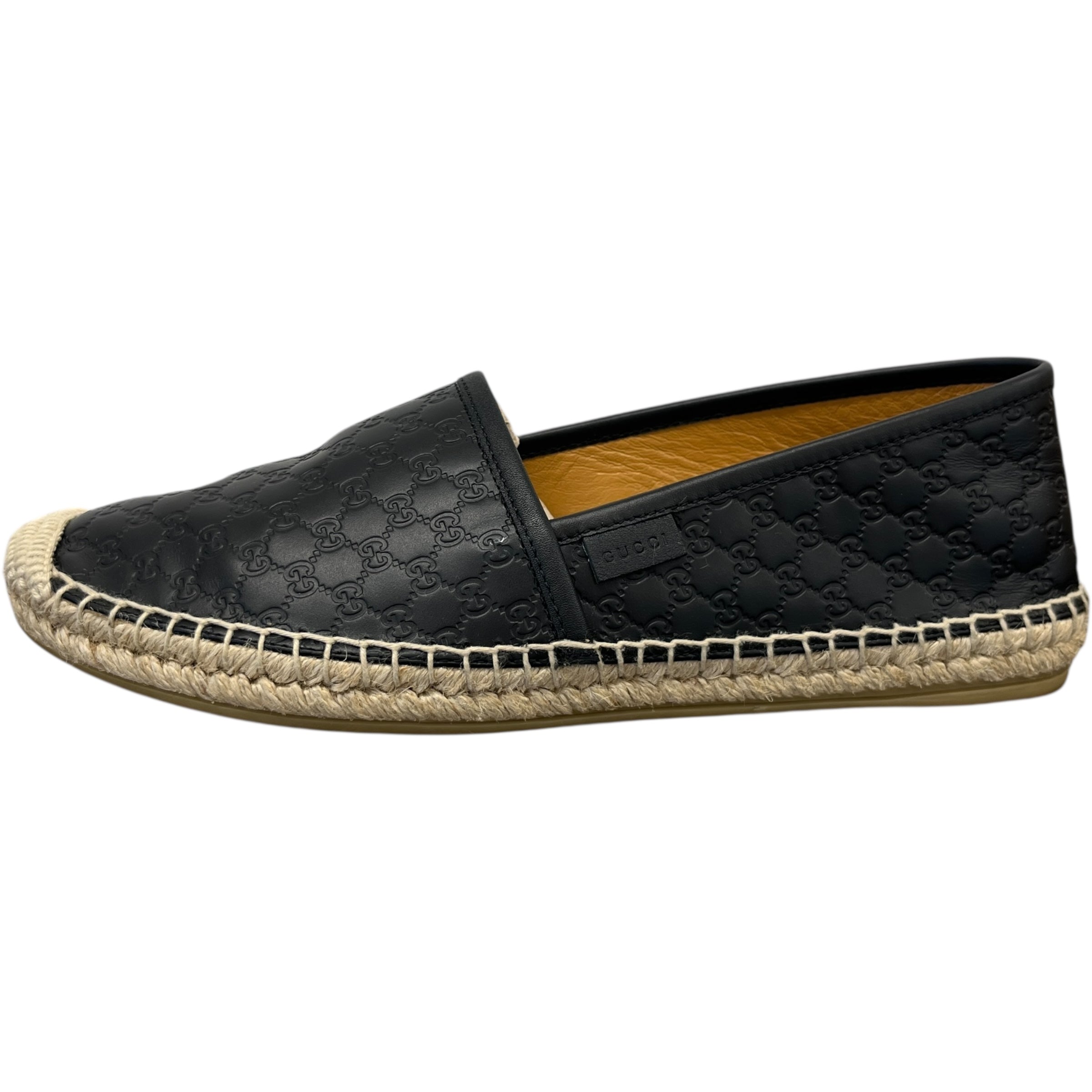 Women's Espadrilles Loafers Black Size EU 37 / UK 4