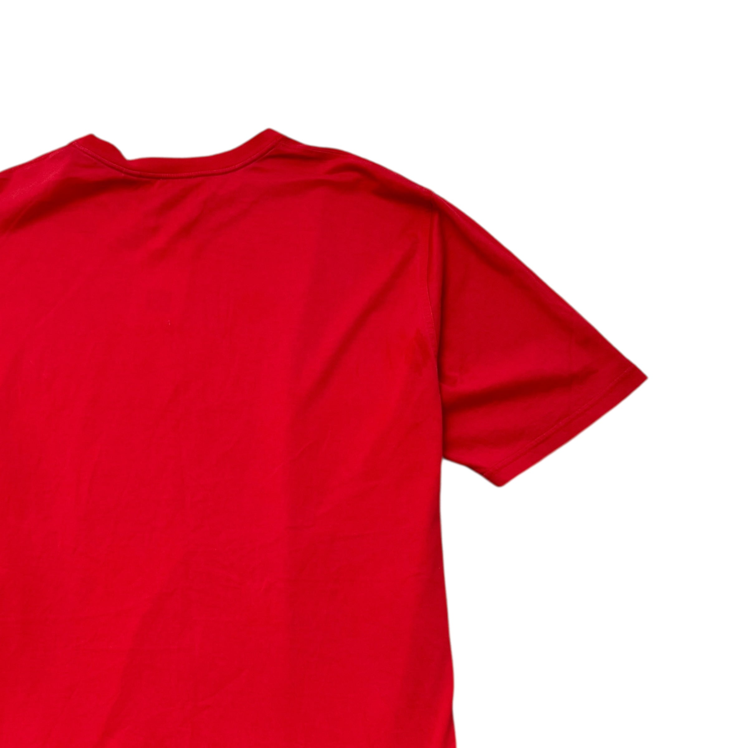 Men's Horseferry Logo Print T-Shirt Red Size L