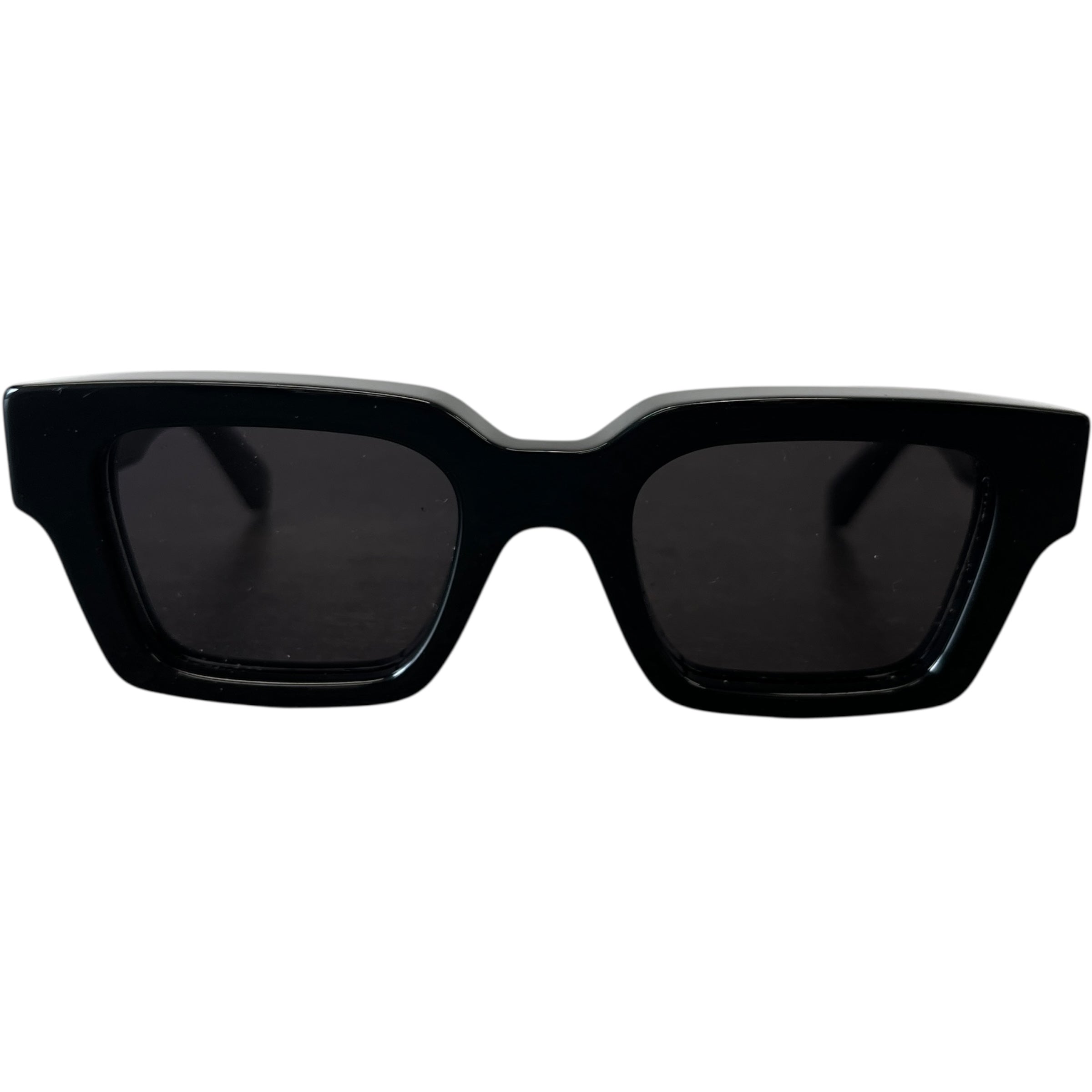 Men's Arrow Logo Sunglasses Black