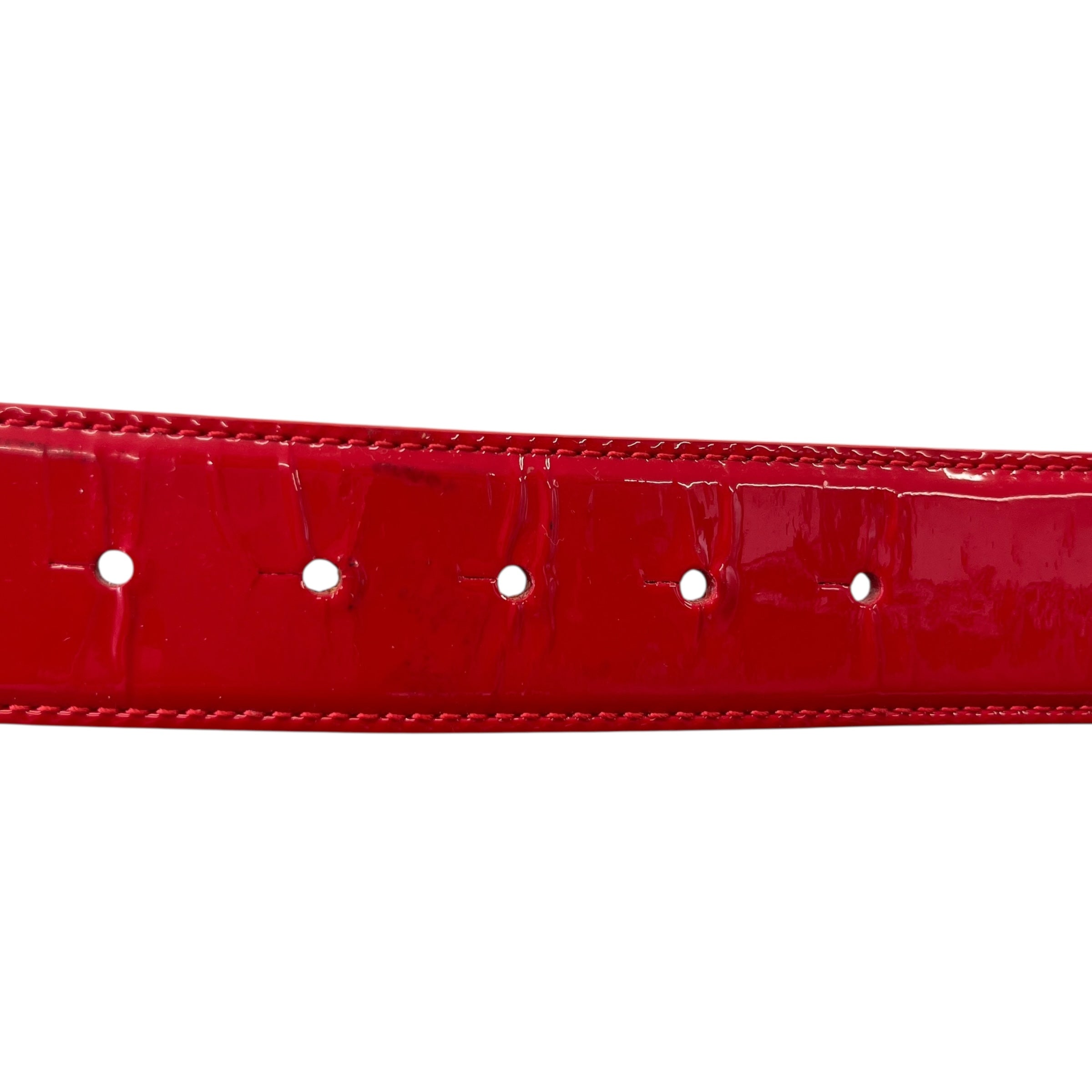 Men's Medusa Belt Red