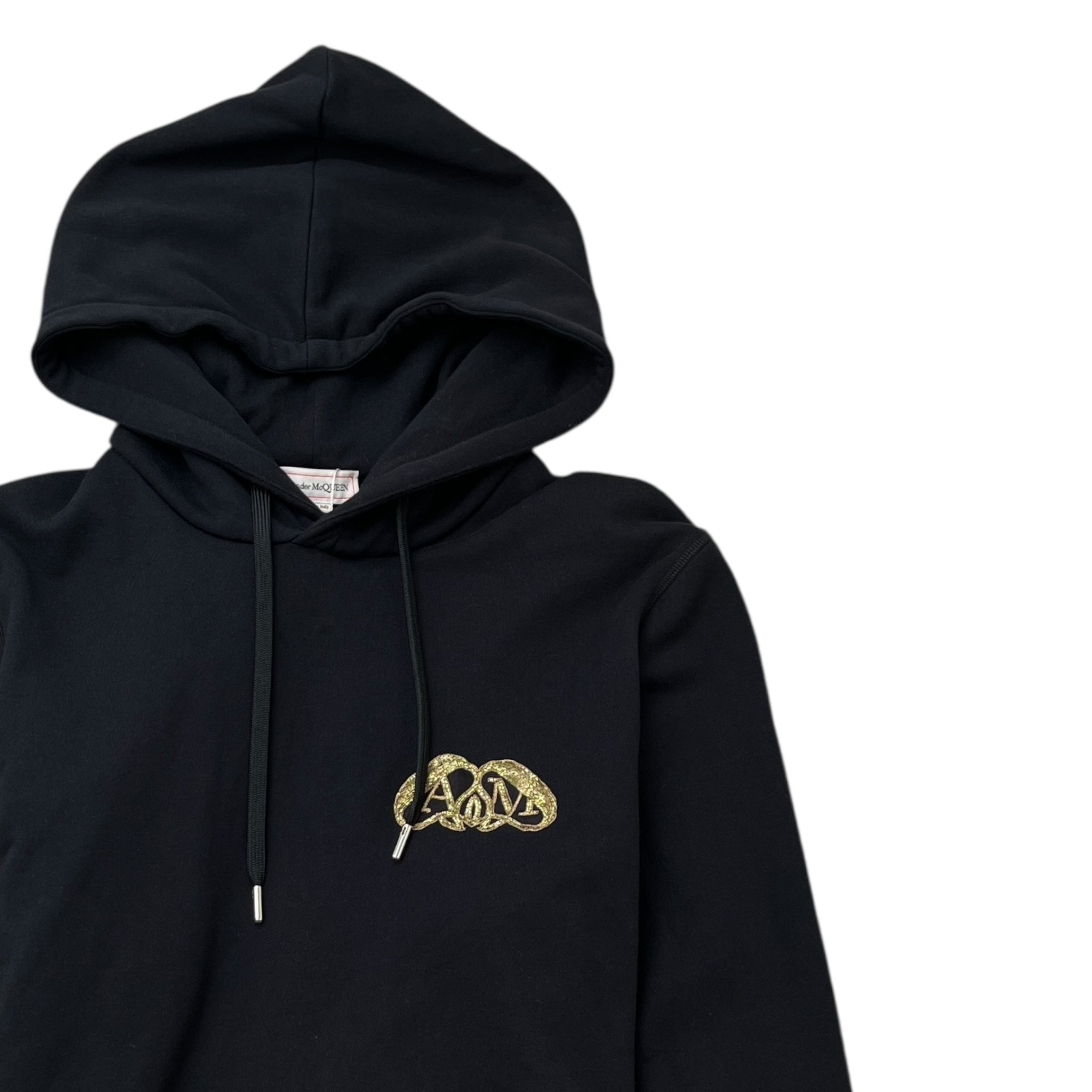 Men's Seal Logo Hoodie Black Size M