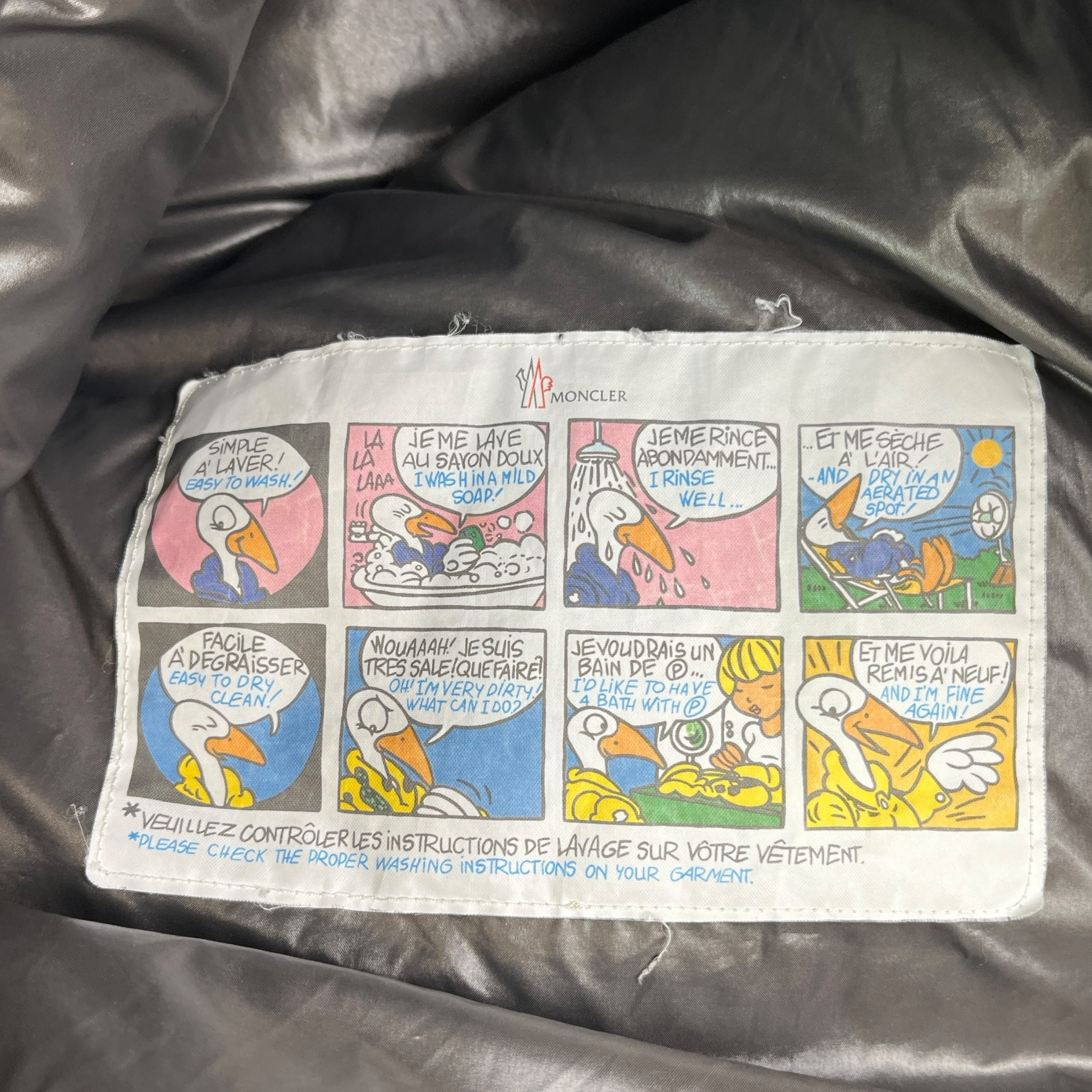 Men's Maya Down Jacket Black Size 4 / XL