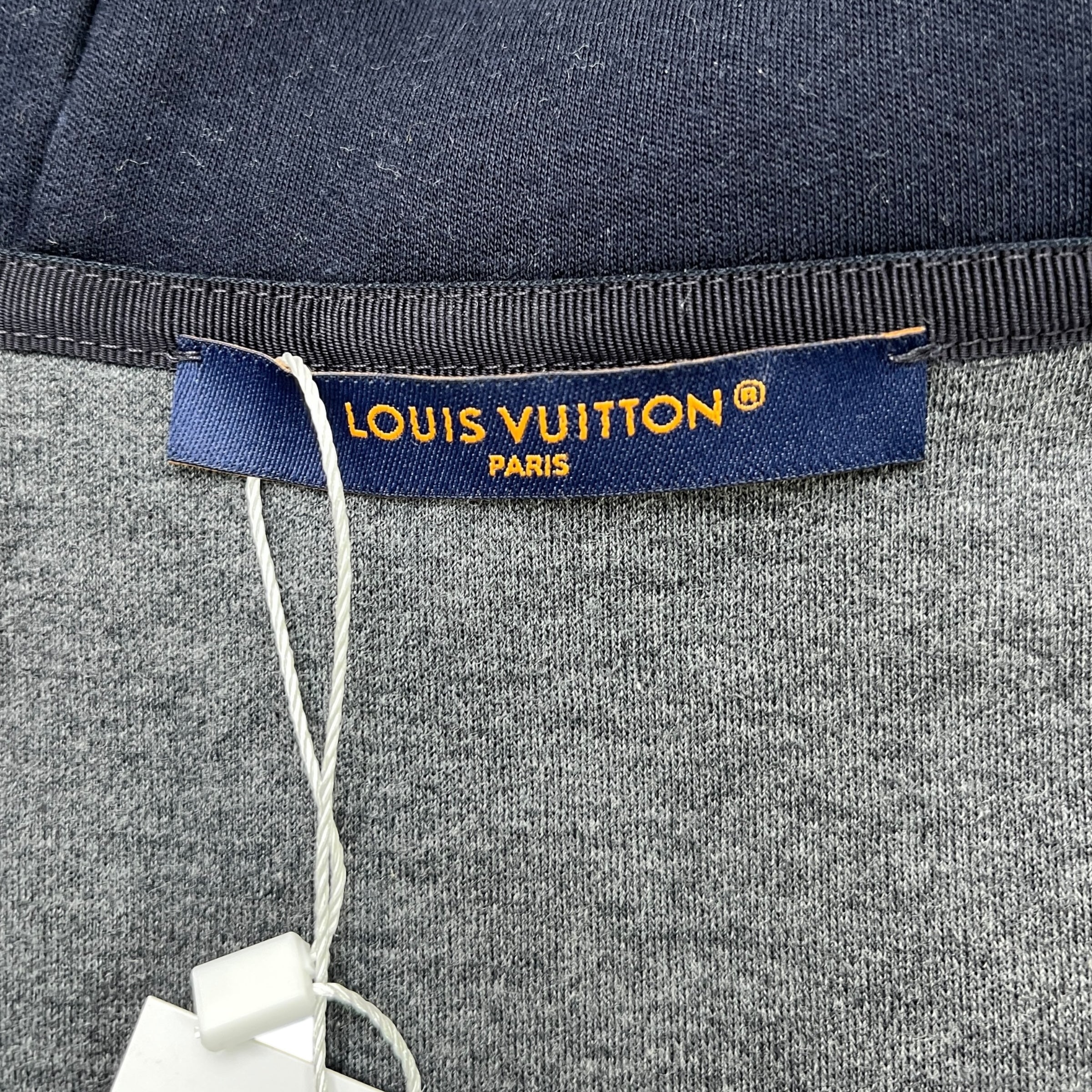 Men's Double-Faced Travel Hoodie Navy Size XL