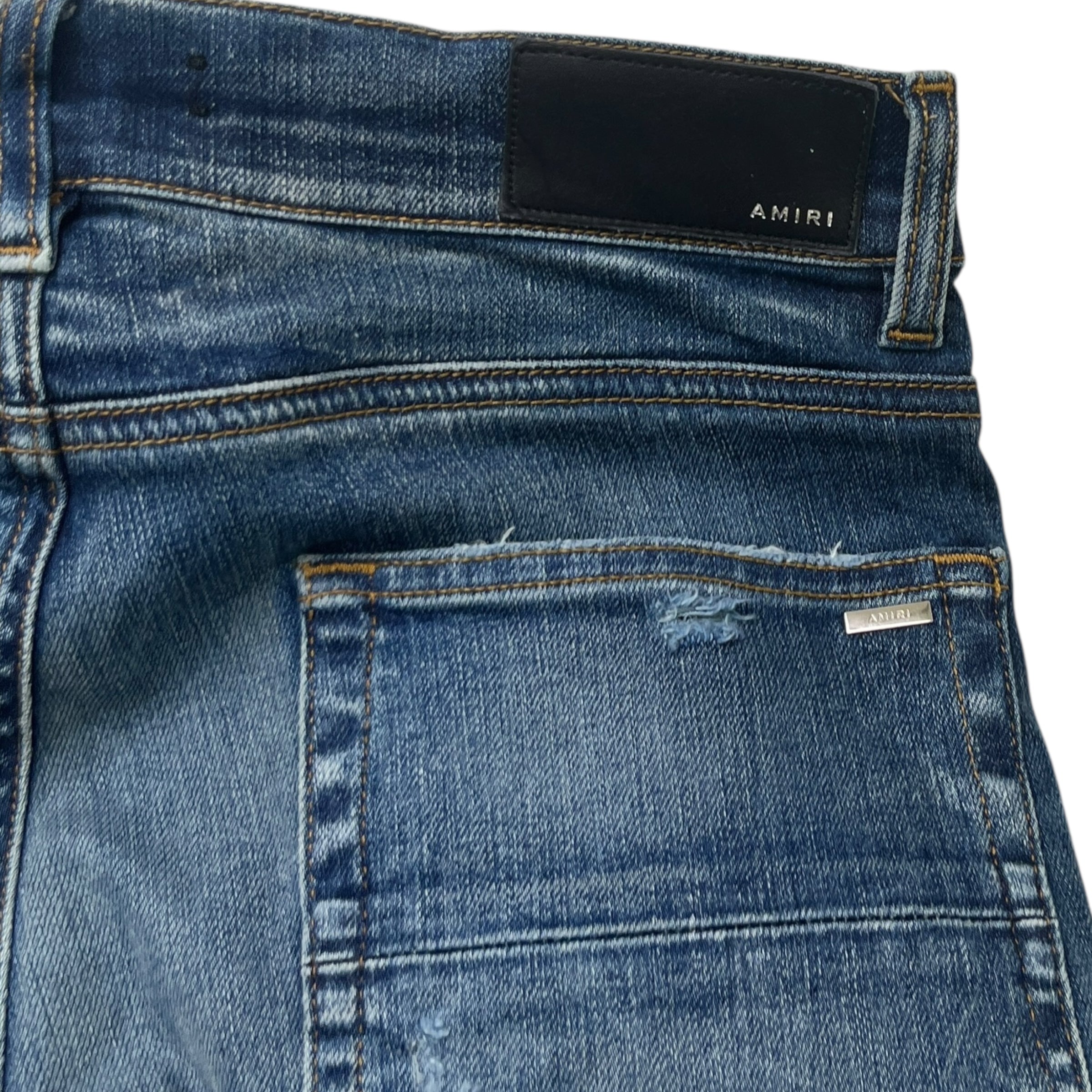 Men's Distressed Jeans Blue Size Waist 31"