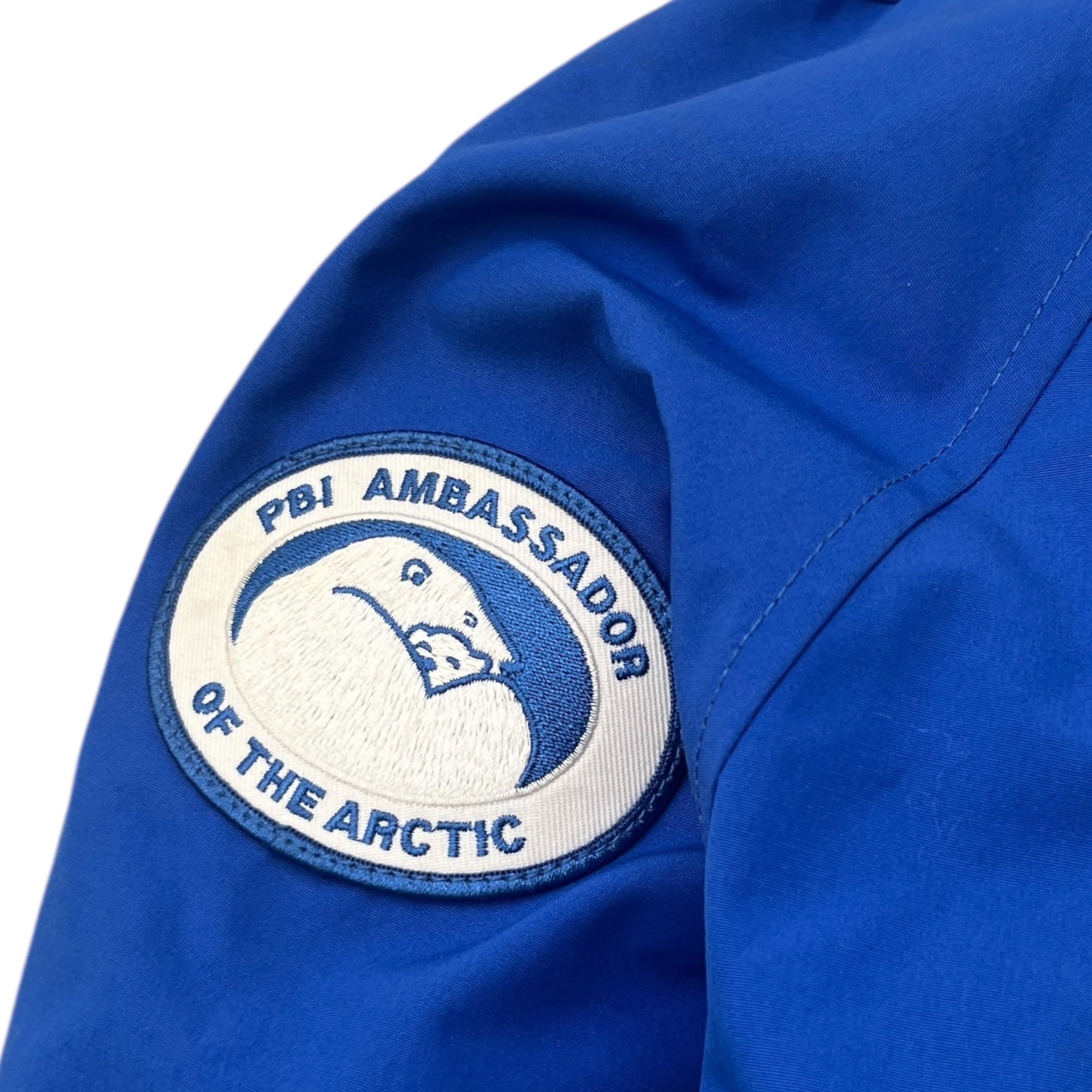 Men's Chilliwack Bomber Down Jacket Blue Size S