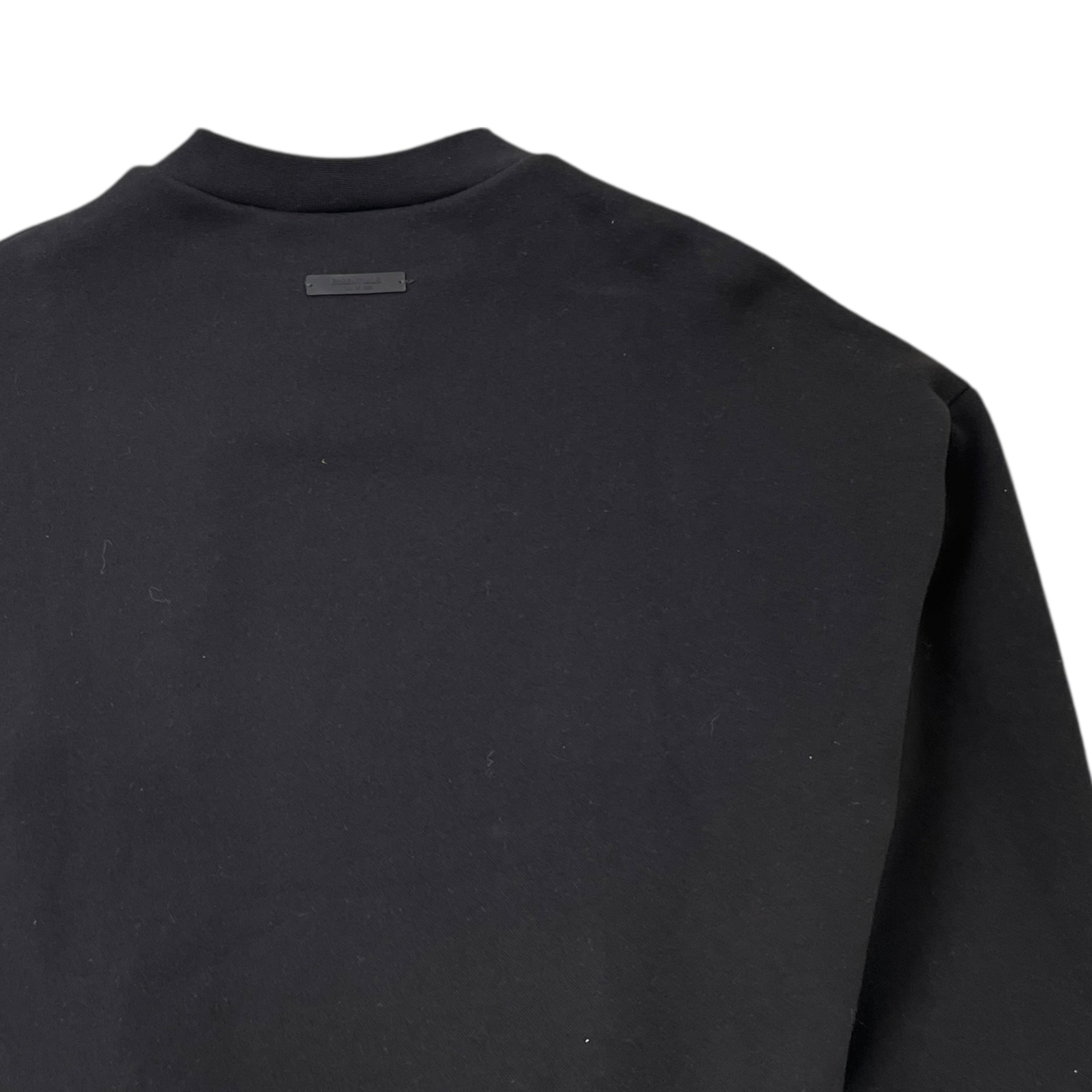 Men's Fear Of God Printed Logo Sweatshirt Black Size M