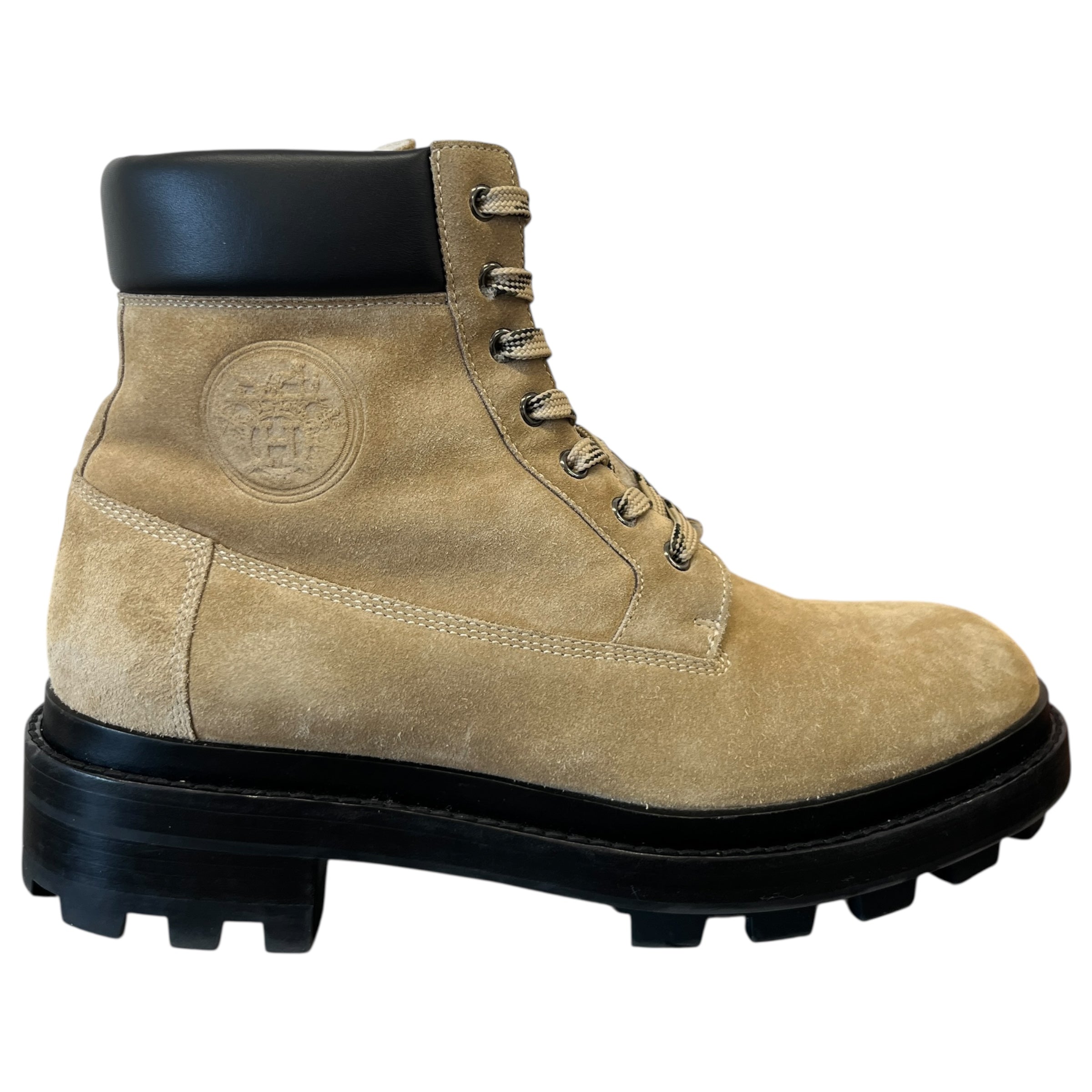 Men's Fair Ankle Boots Beige Size EU 42.5 / UK 8.5