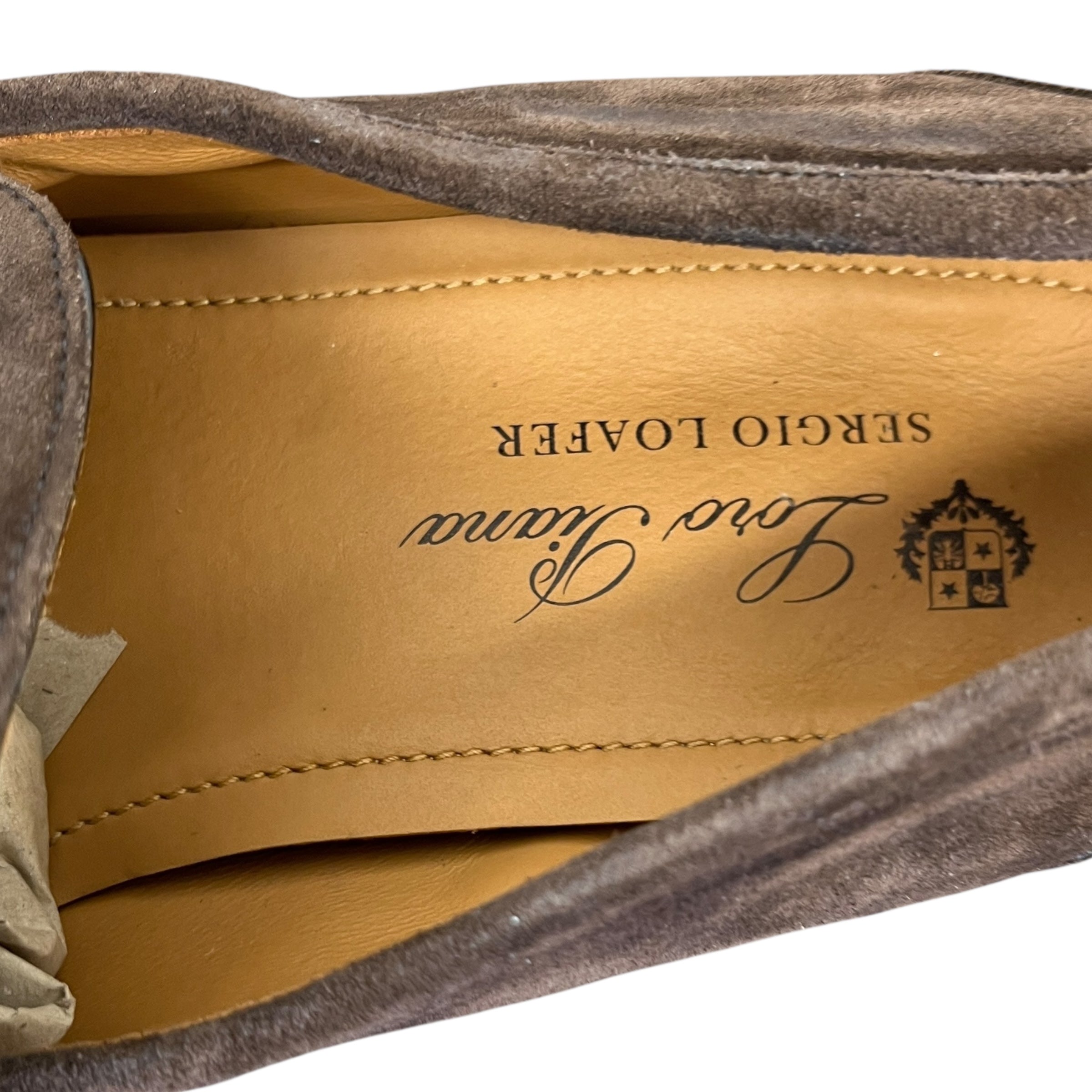 Men's Sergio Loafers Brown Size EU 44 / UK 10