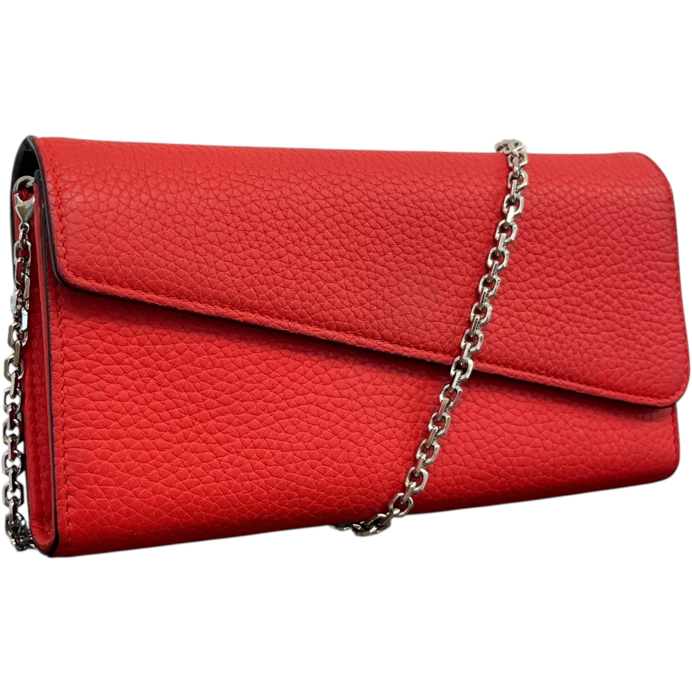 Women's Wallet On Chain Woc Bag Red