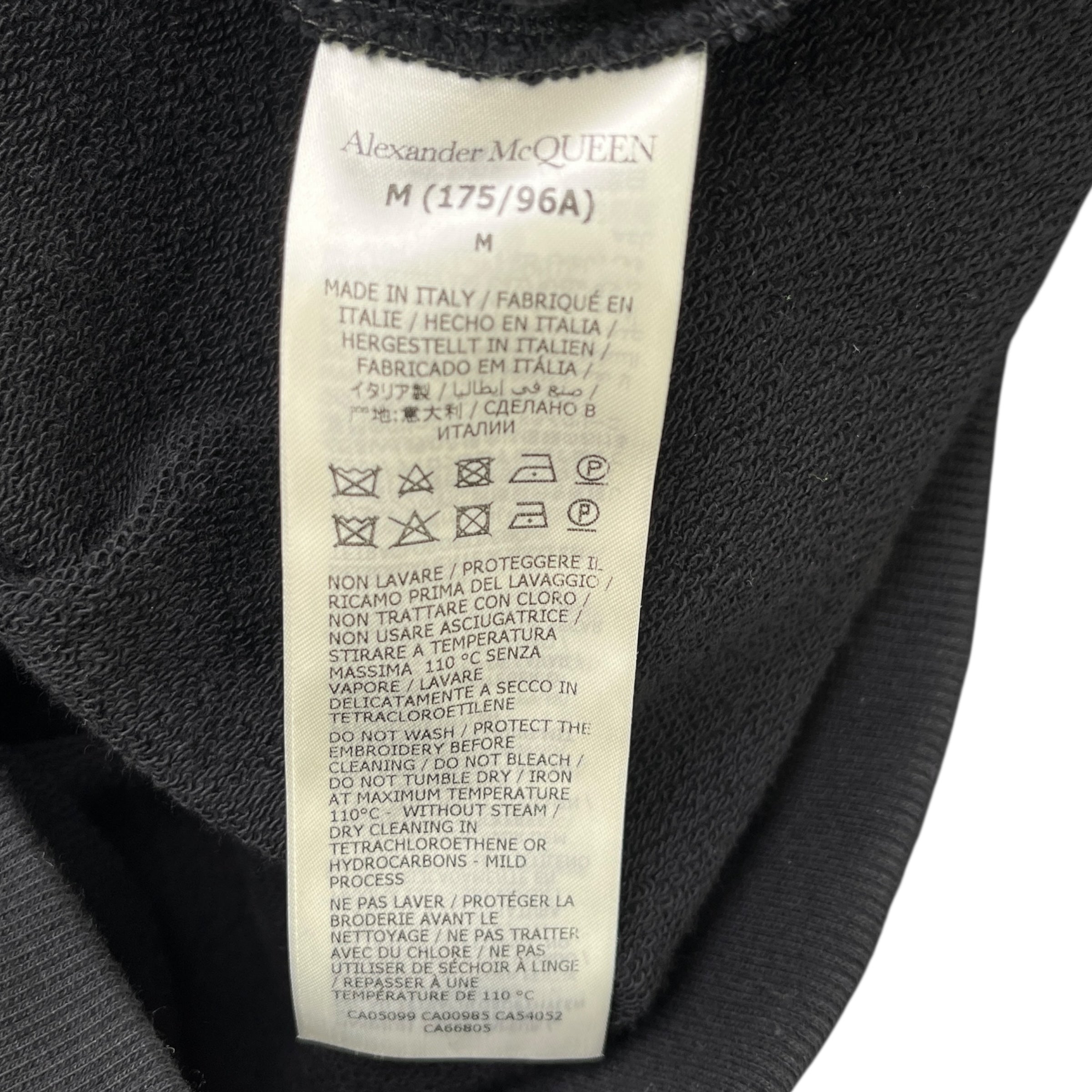 Men's Seal Logo Hoodie Black Size M