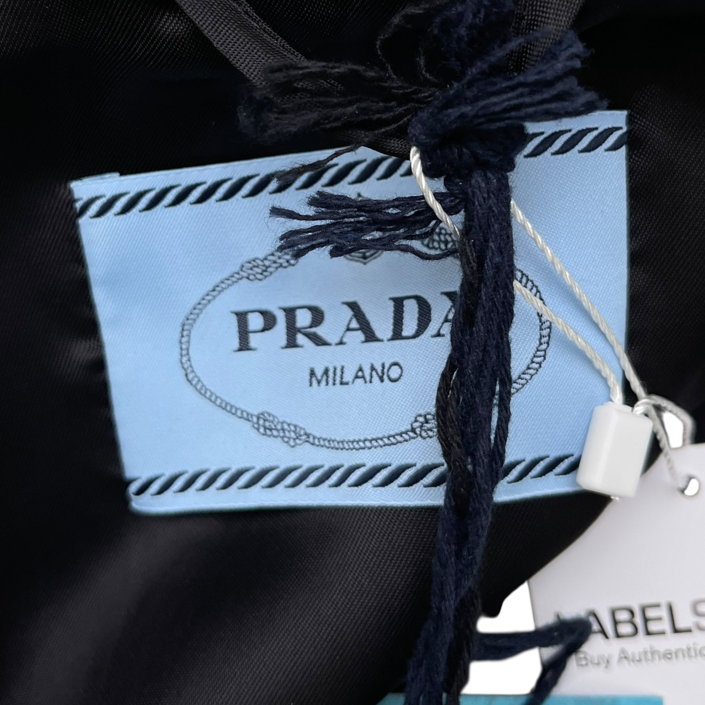 Women's Re-Nylon Plaque Logo Windbreaker Black Size IT 38 / UK 6