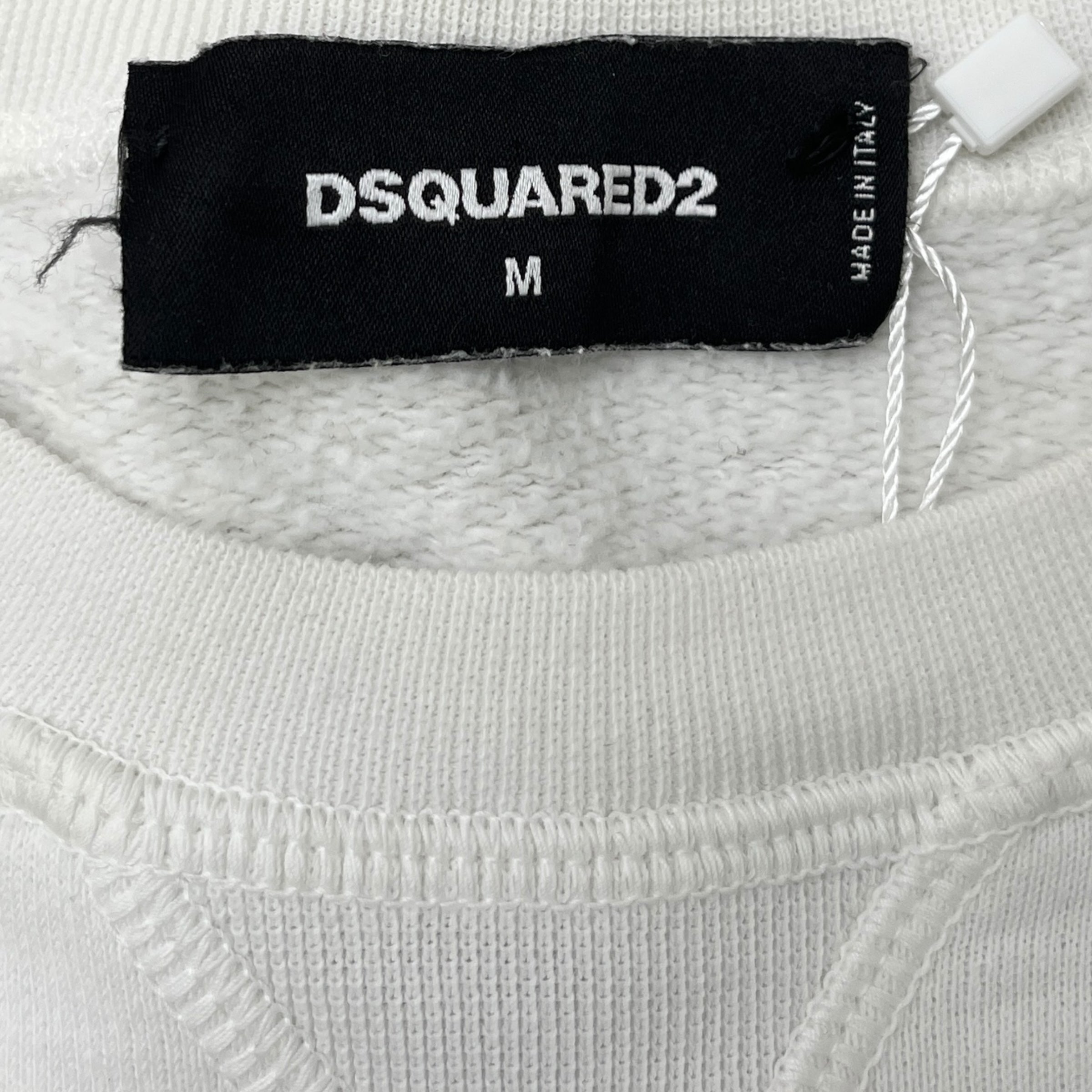 Men's Surf Camp Print Sweatshirt White Size M