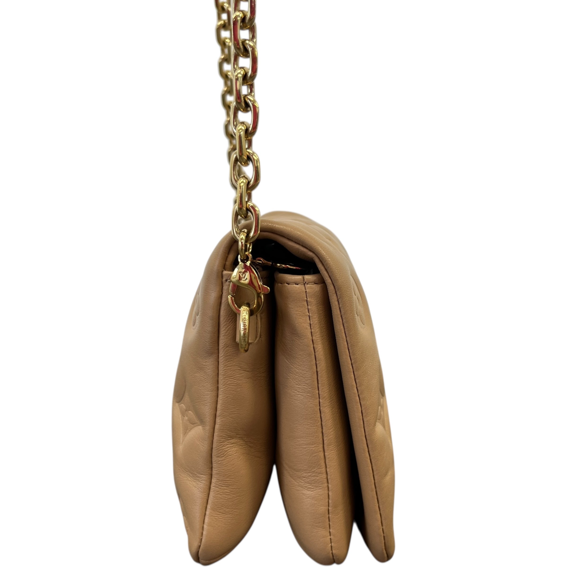 Women's Pochette Coussin Bag Beige