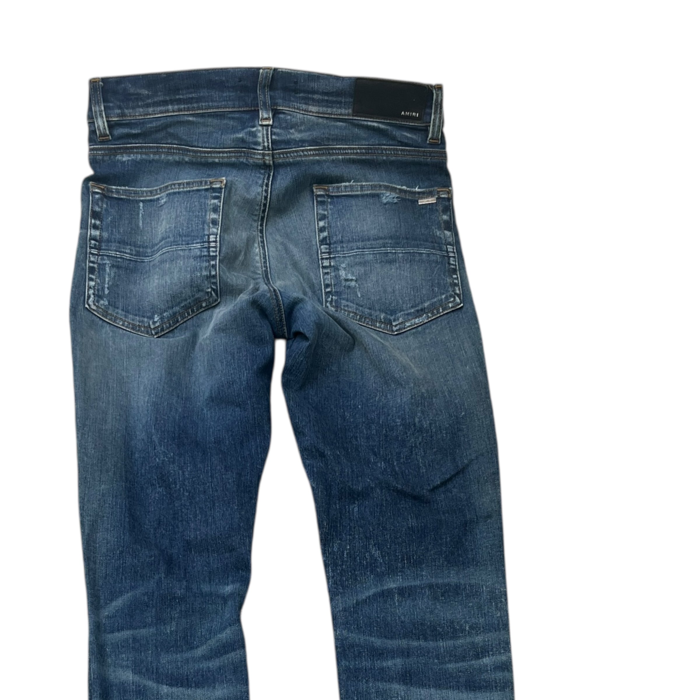 Men's Distressed Jeans Blue Size Waist 31"