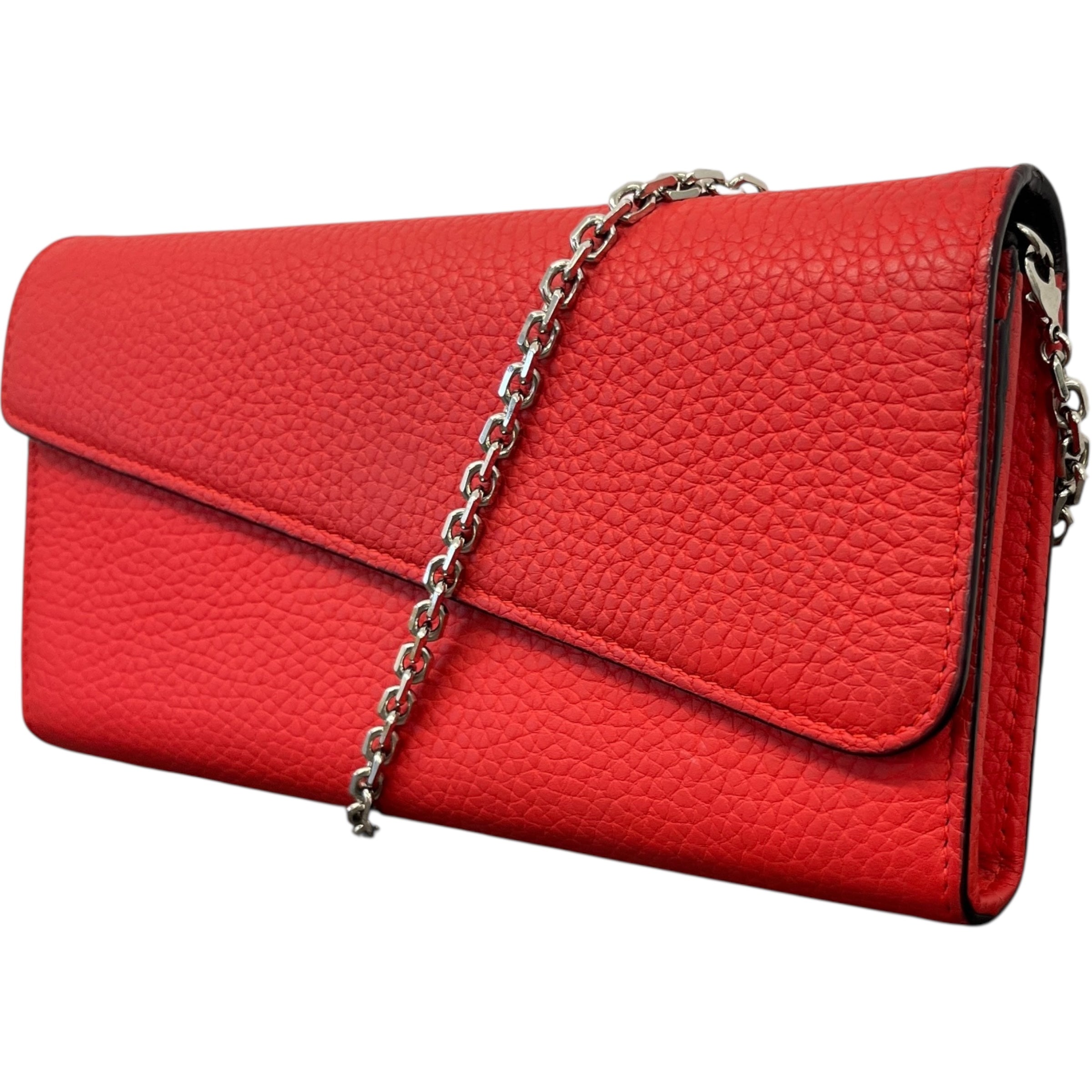 Women's Wallet On Chain Woc Bag Red