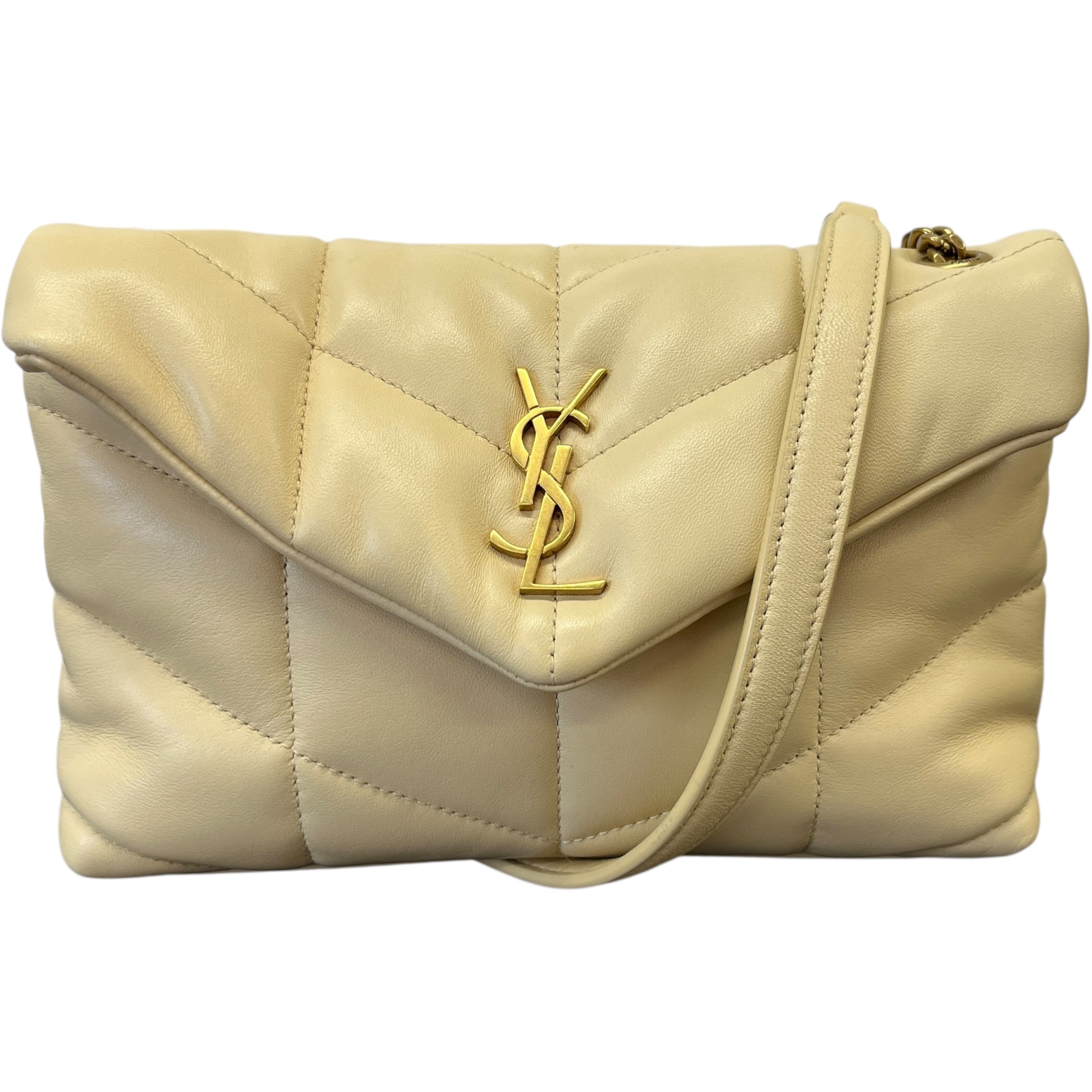 Women's Loulou Puffer Handbag Cream