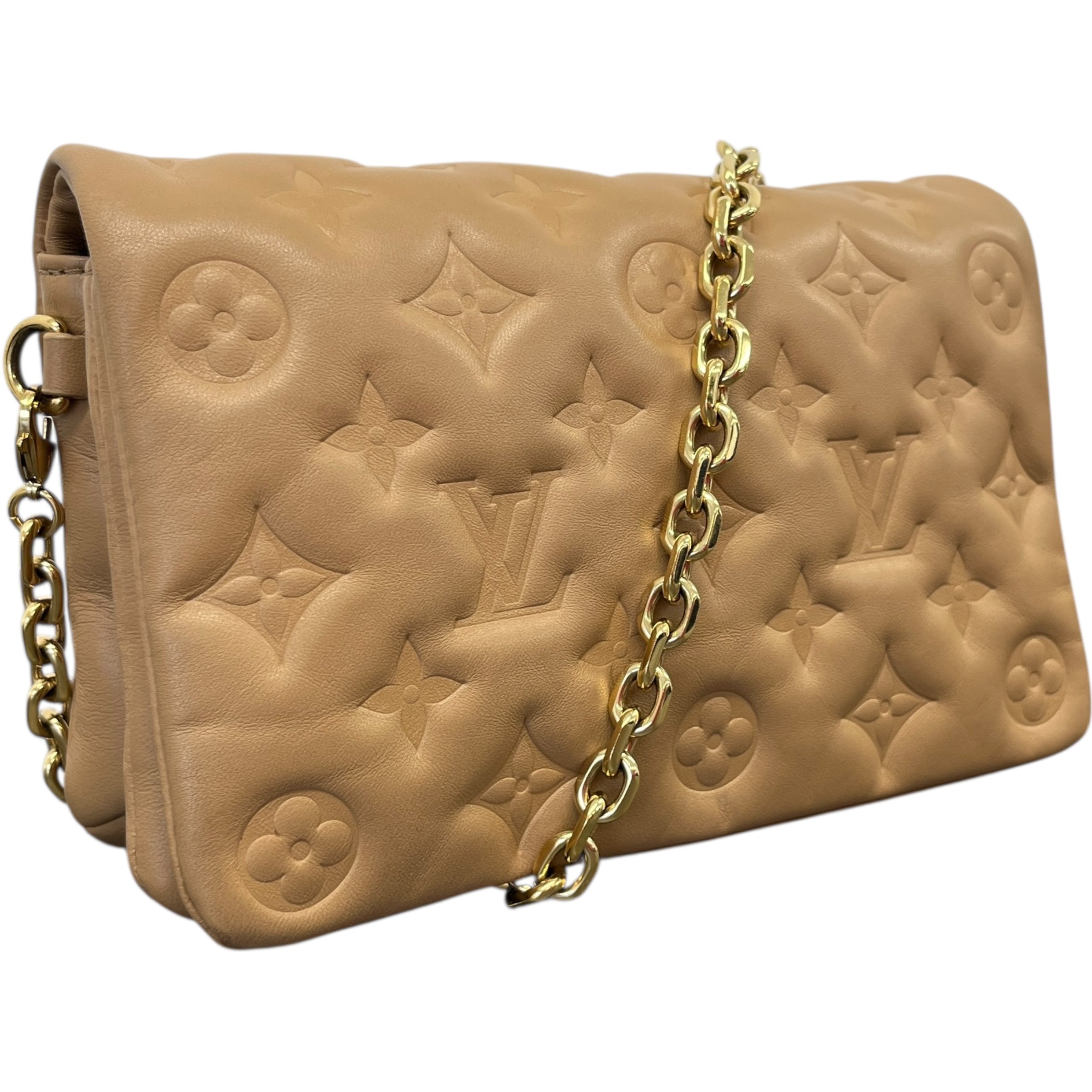 Women's Pochette Coussin Bag Beige
