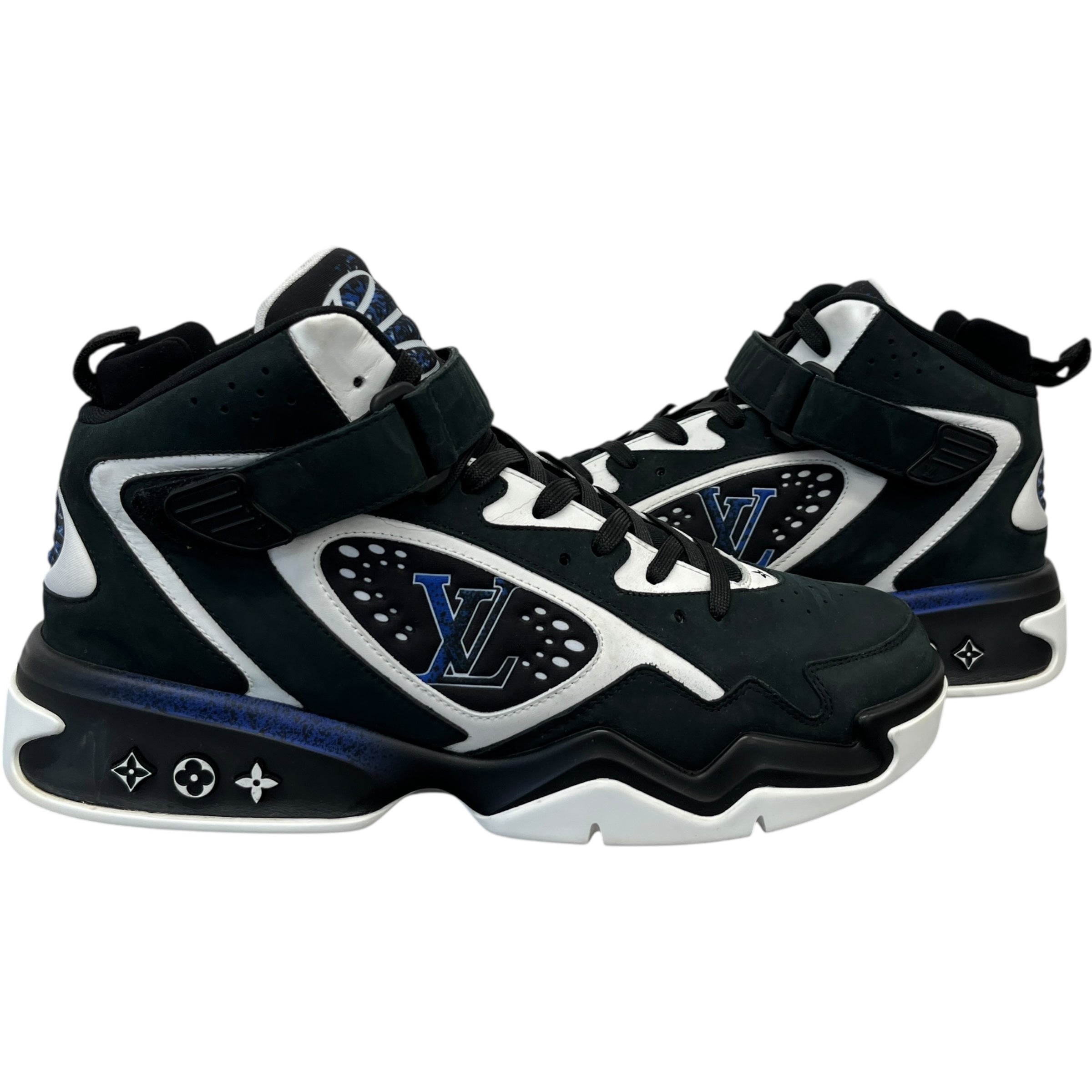 Men's Lv 2 High Trainers Blue Size EU 43 / UK 9