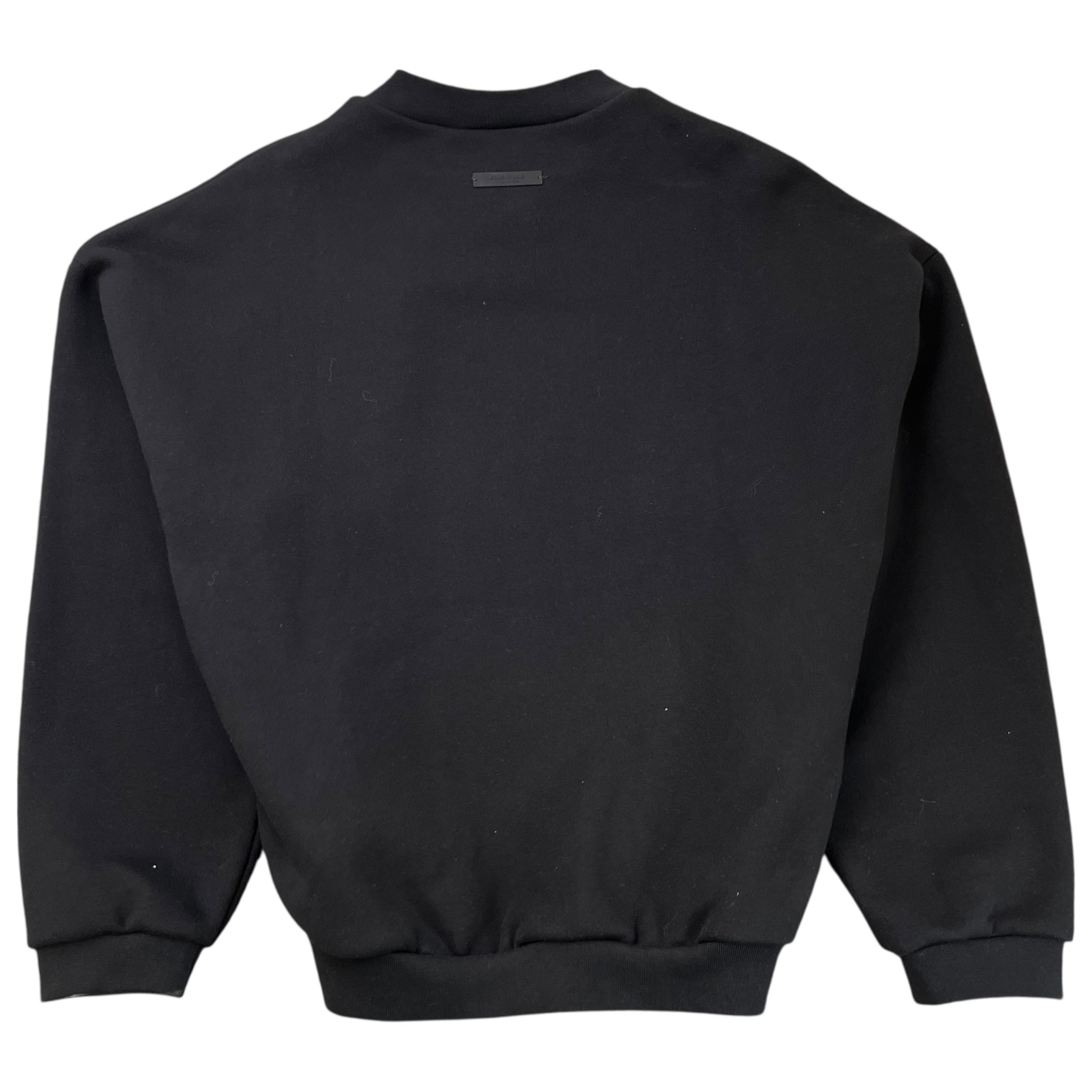 Men's Fear Of God Printed Logo Sweatshirt Black Size M