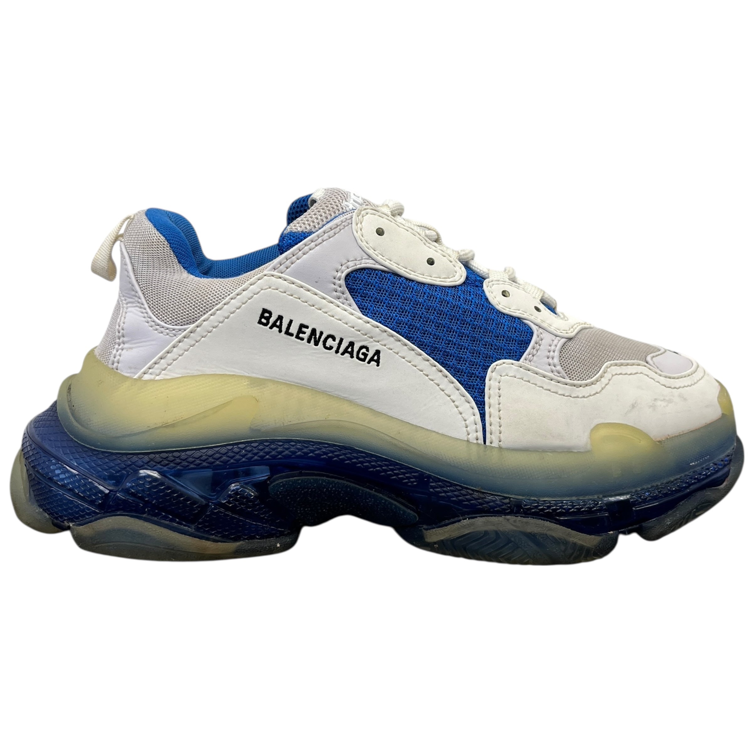 Men's Triple S Low Trainers Blue Size EU 41 / UK 7