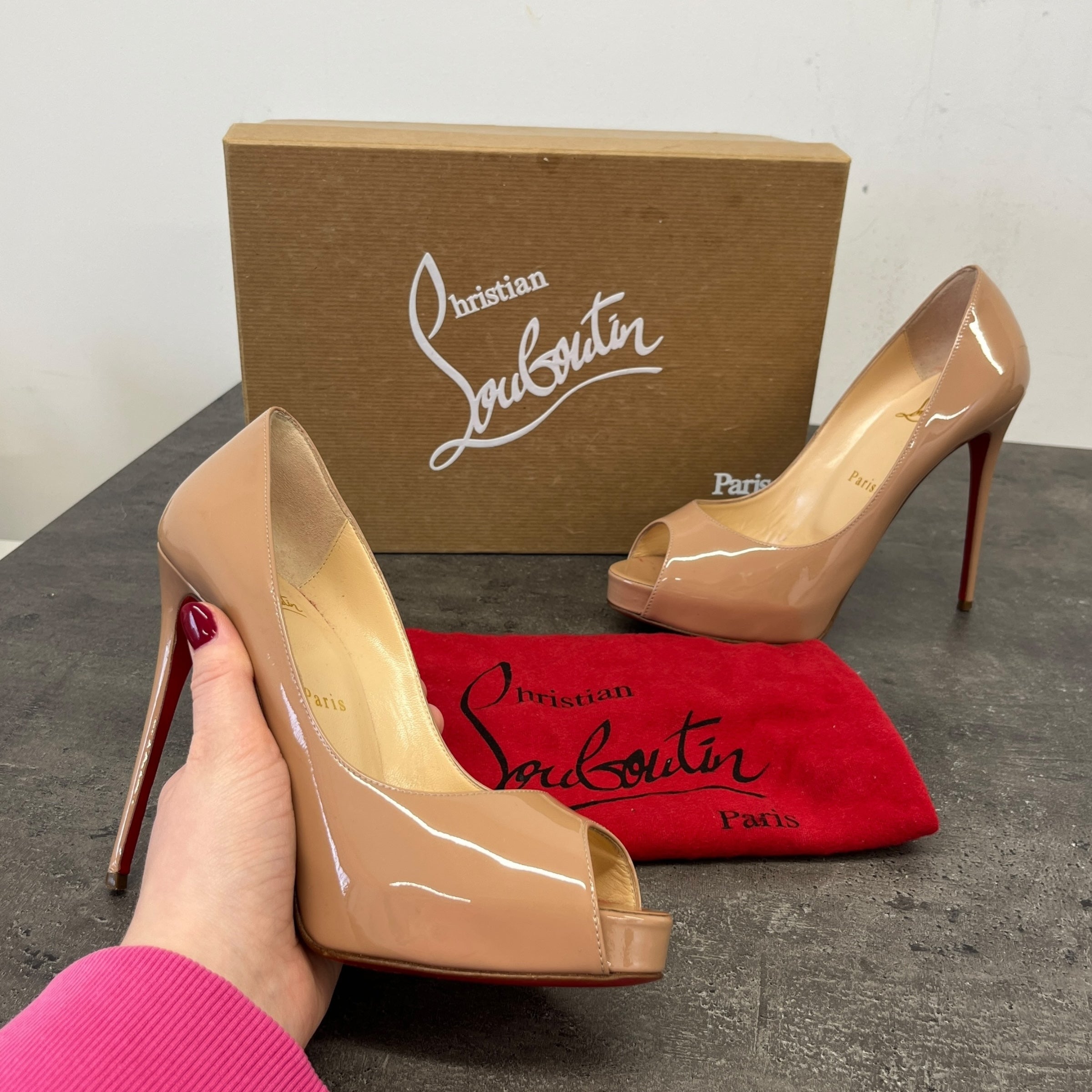 Women's New Very Prive 120 Heels Beige Size EU 37 / UK 4