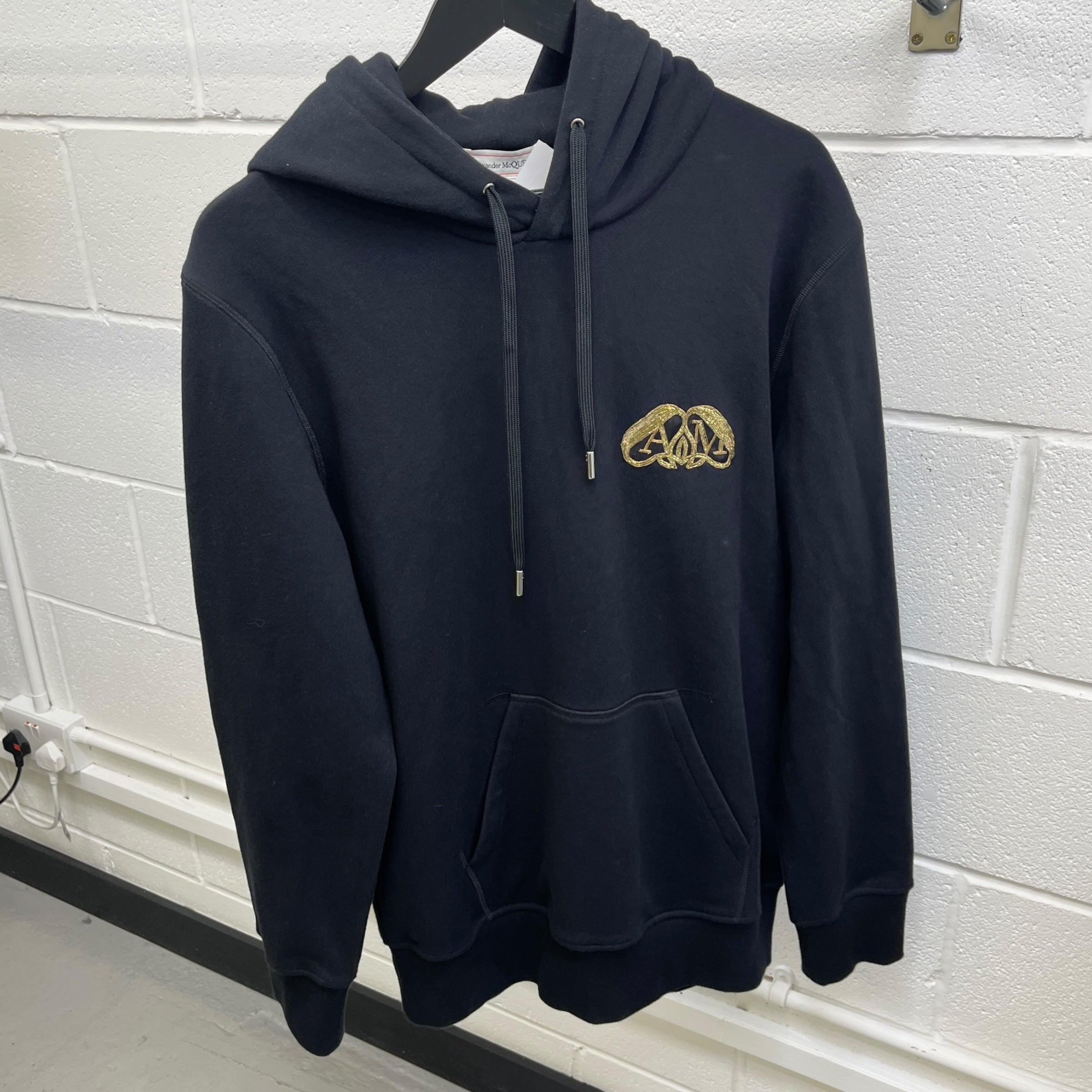 Men's Seal Logo Hoodie Black Size M