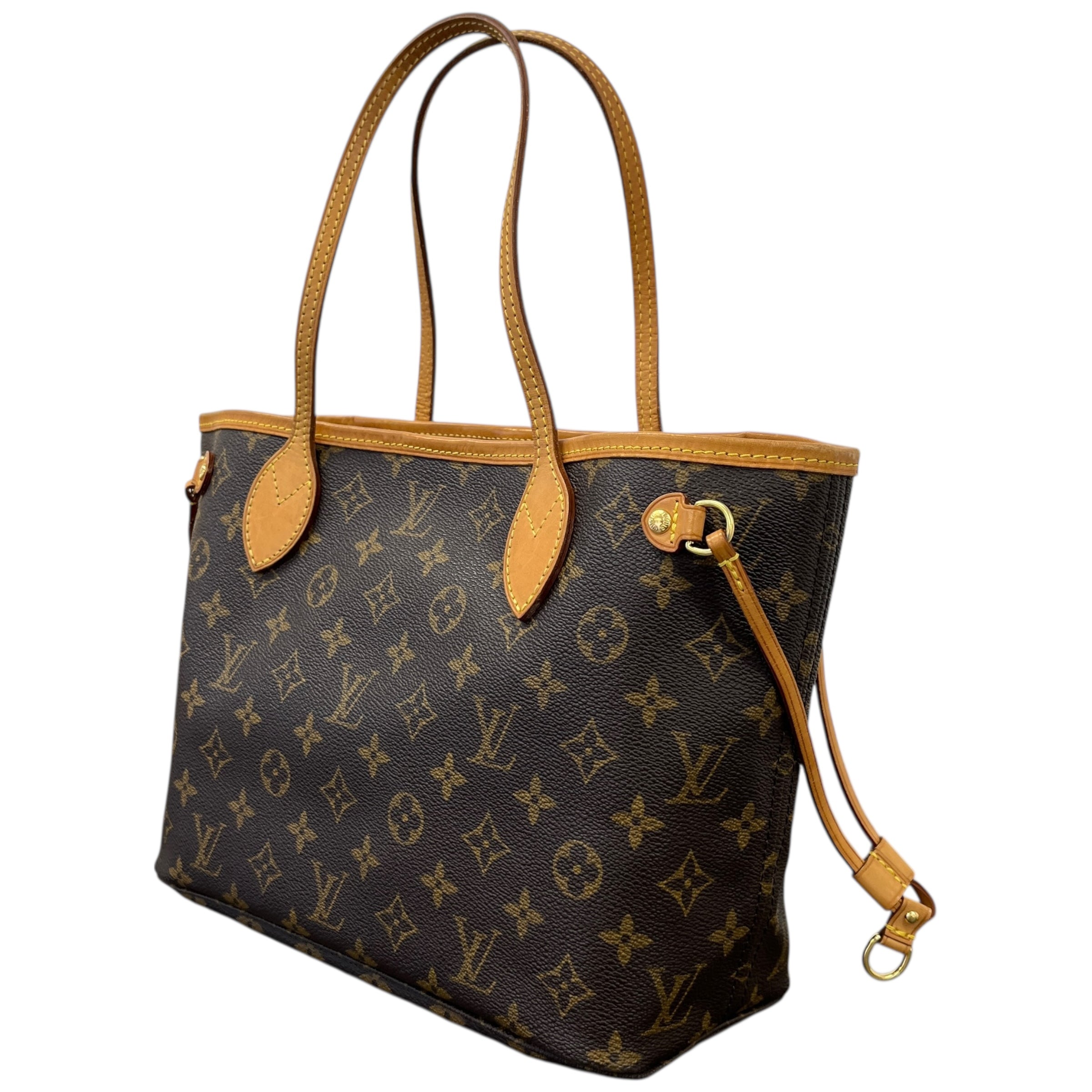 Women's Monogram Neverfull Pm Bag Brown
