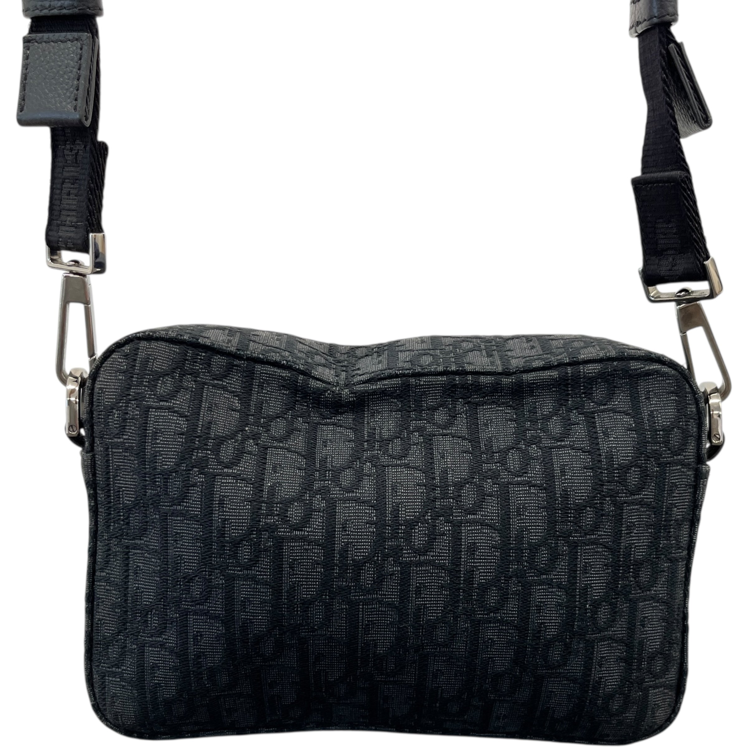 Men's Safari Oblique Messenger Bag Grey