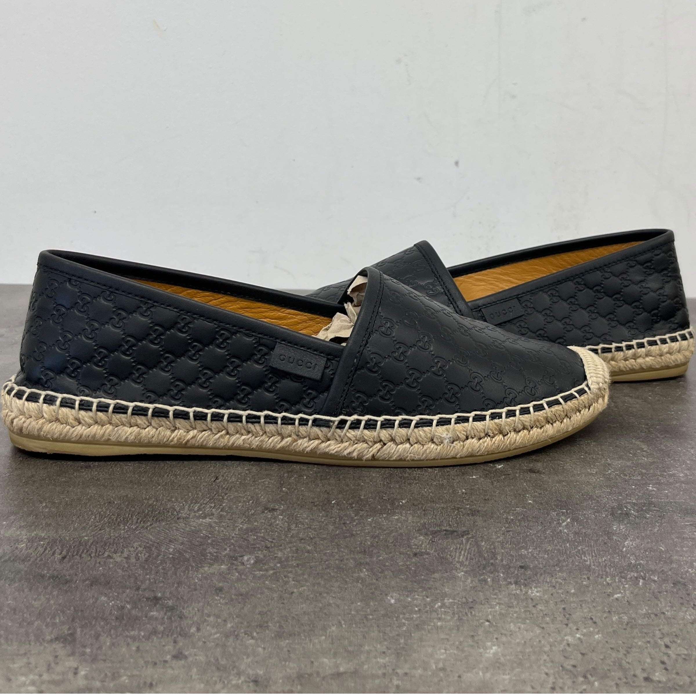 Women's Espadrilles Loafers Black Size EU 37 / UK 4