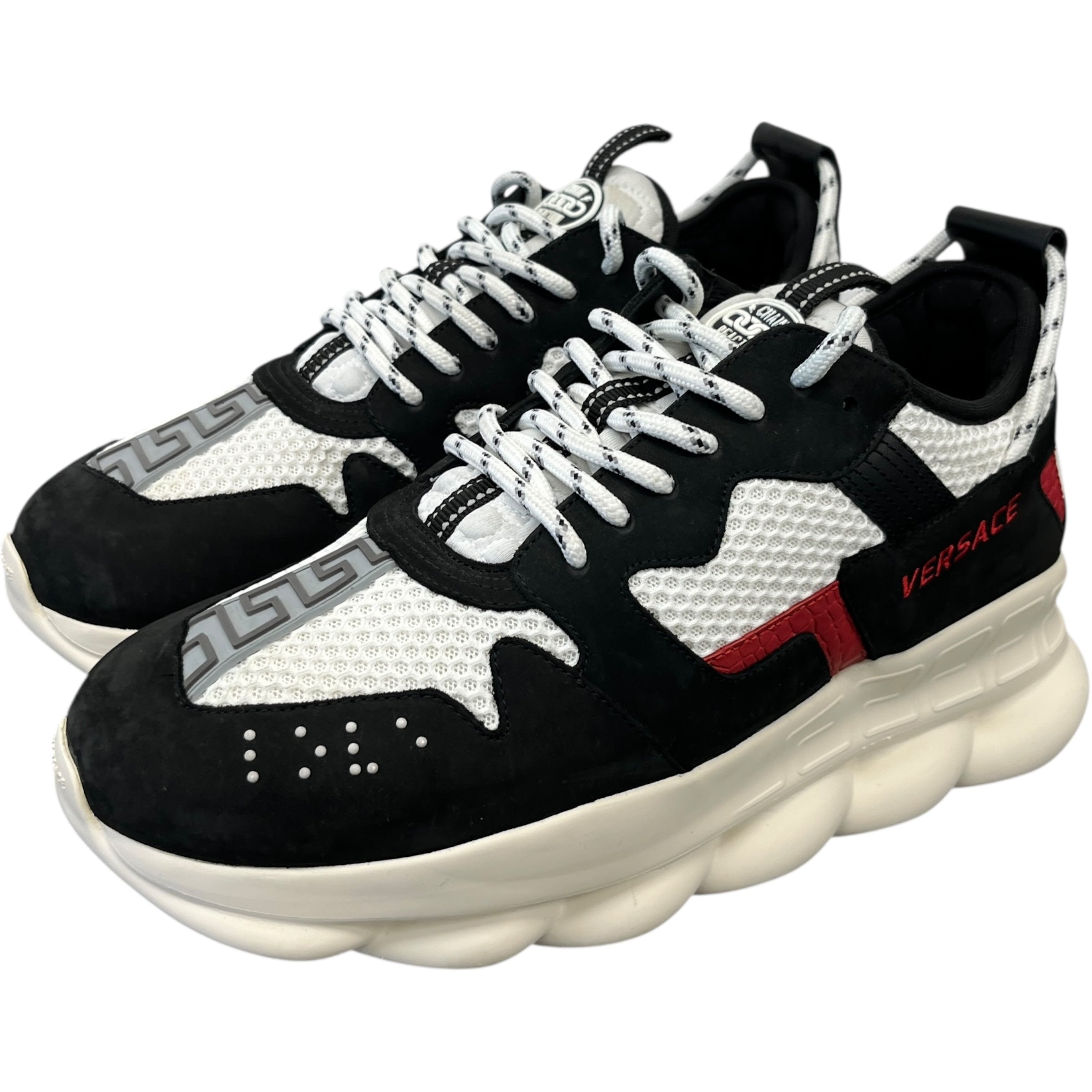 Men's Chain Reaction Low Trainers Black Size EU 44 / UK 10