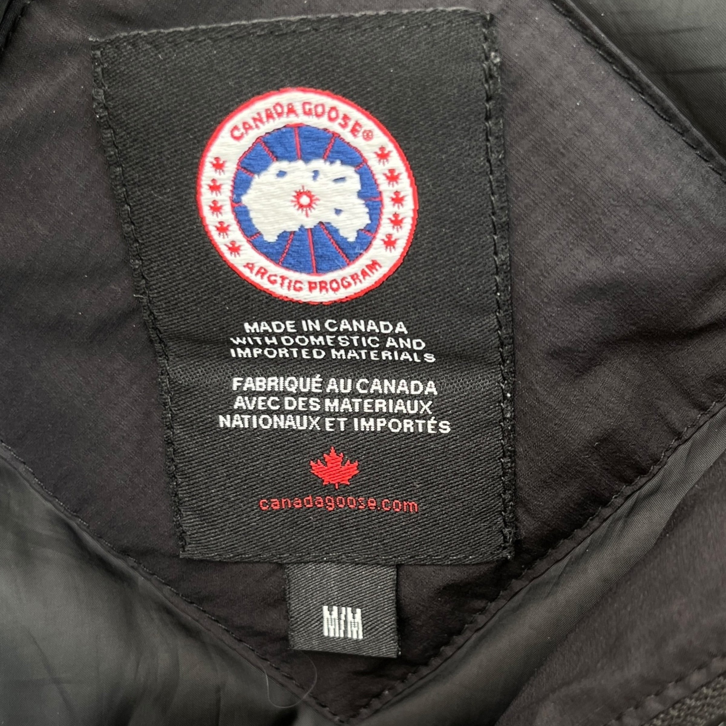 Men's Lodge Hoody Down Jacket Black Size M