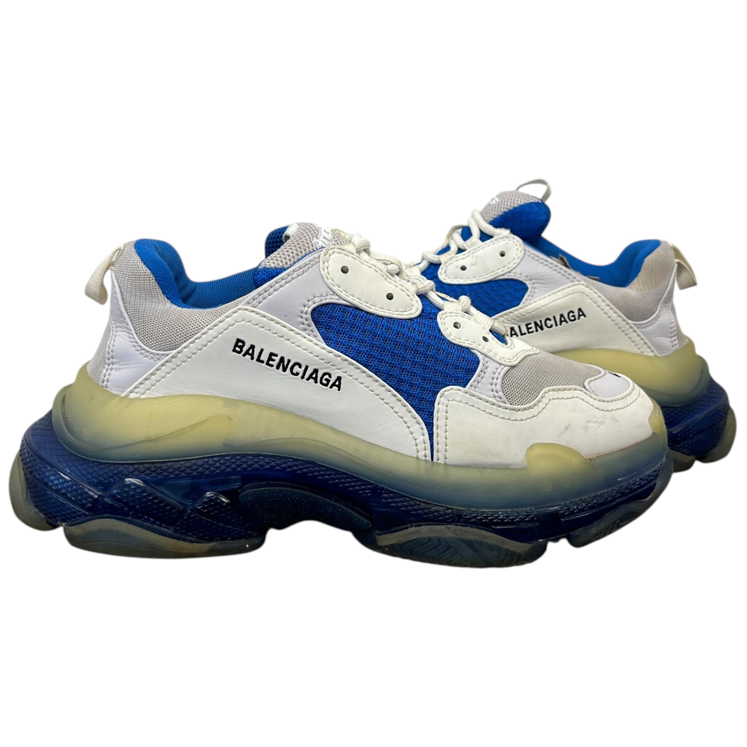 Men's Triple S Low Trainers Blue Size EU 41 / UK 7