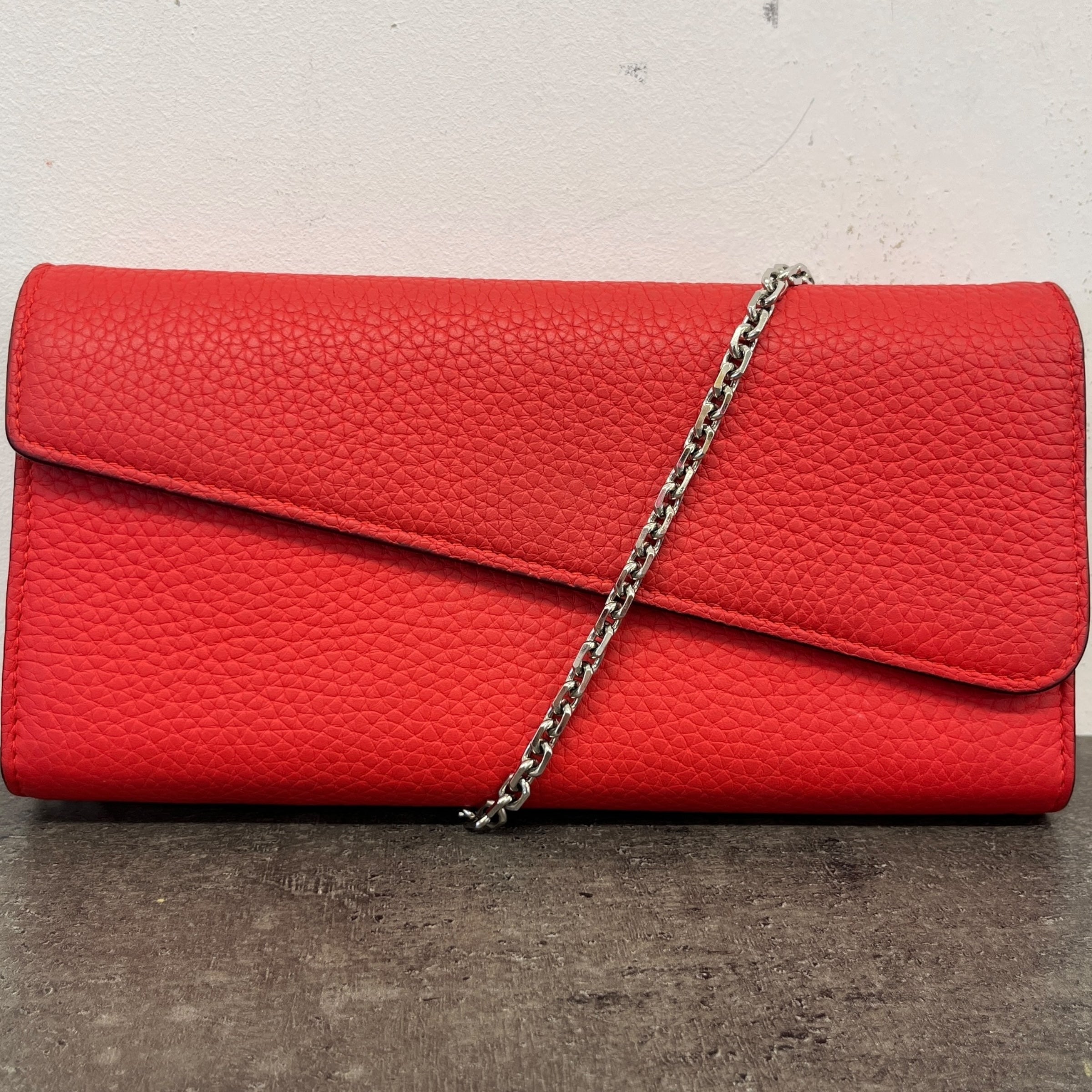 Women's Wallet On Chain Woc Bag Red