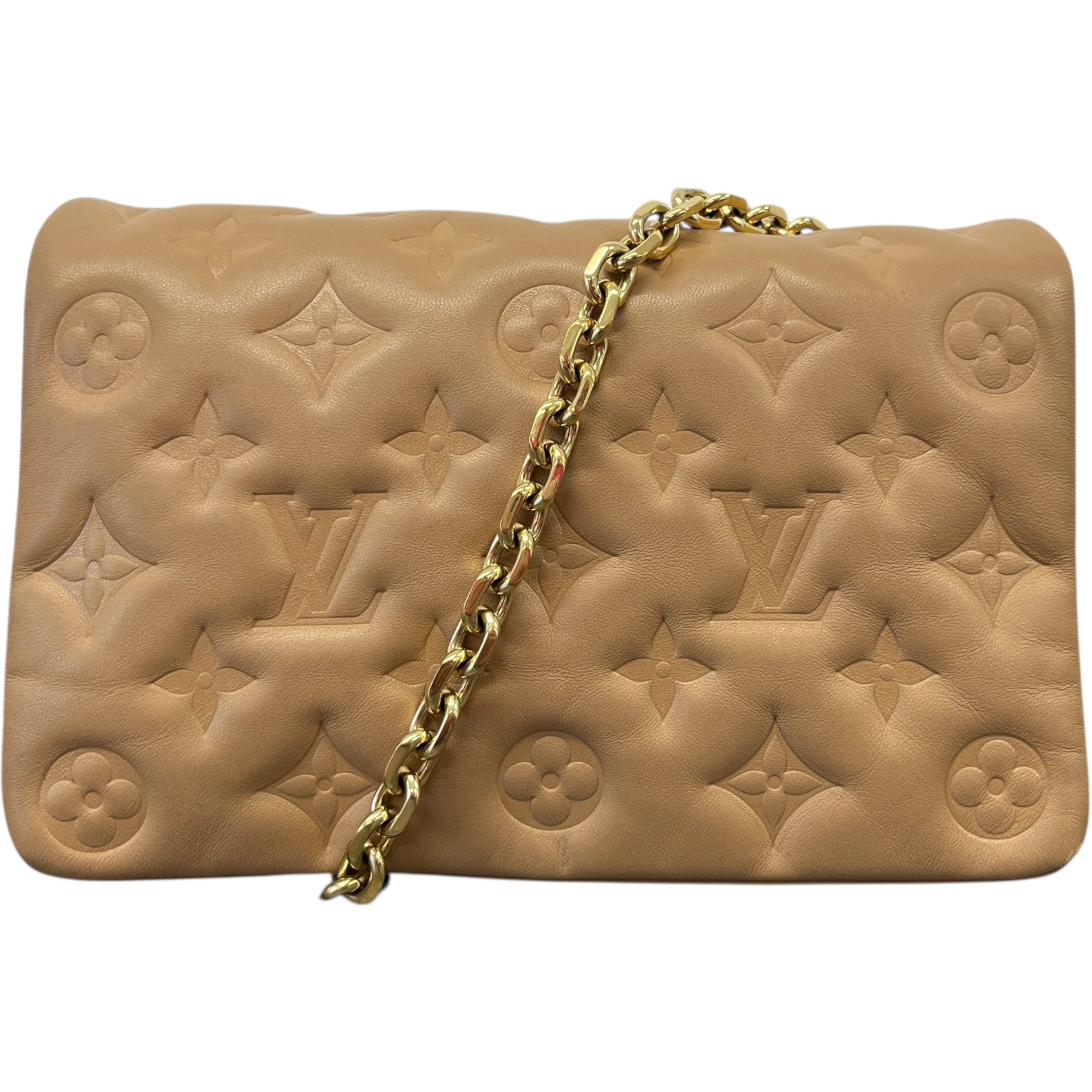 Women's Pochette Coussin Bag Beige