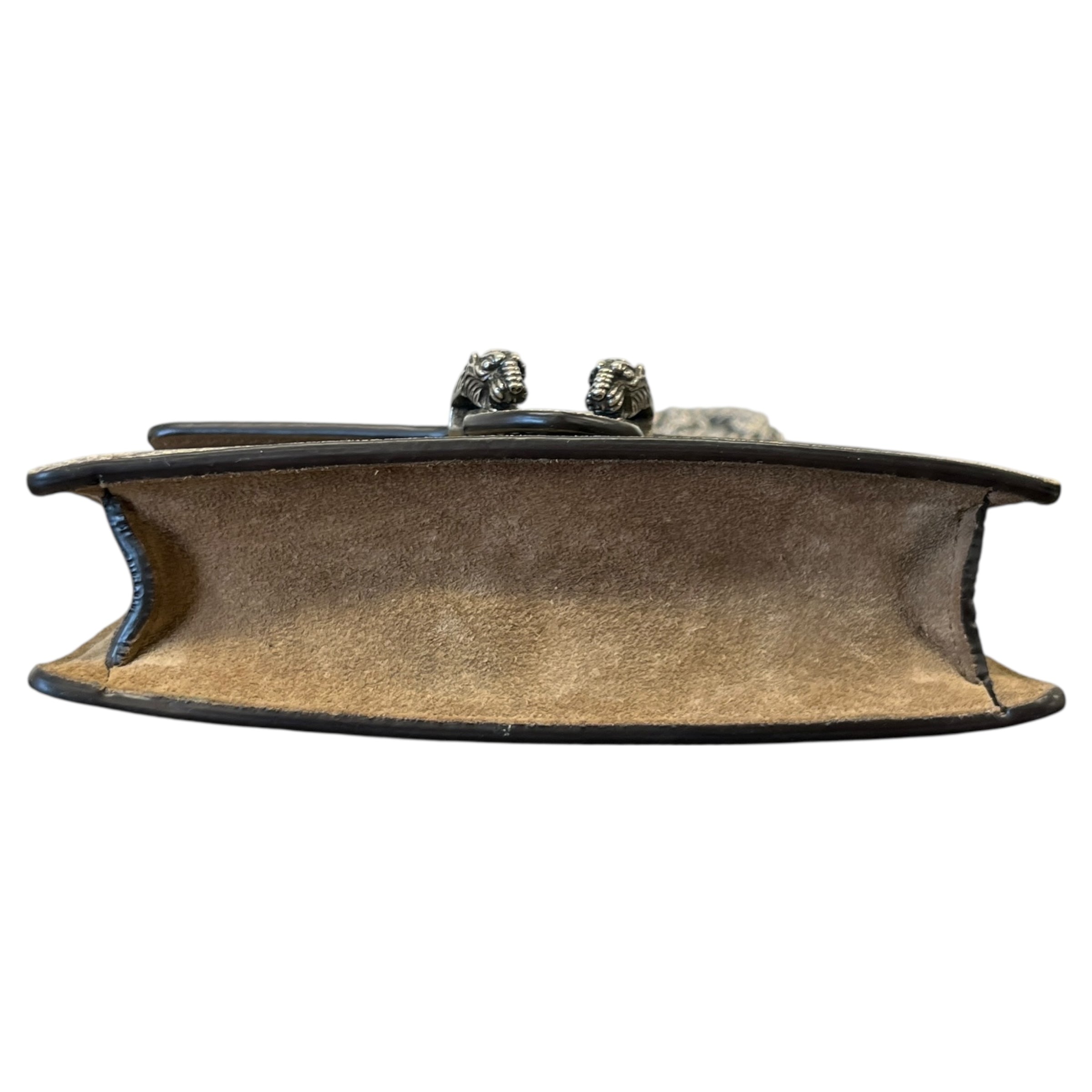 Women's Dionysus Gg Supreme Super Mini Handbag Beige