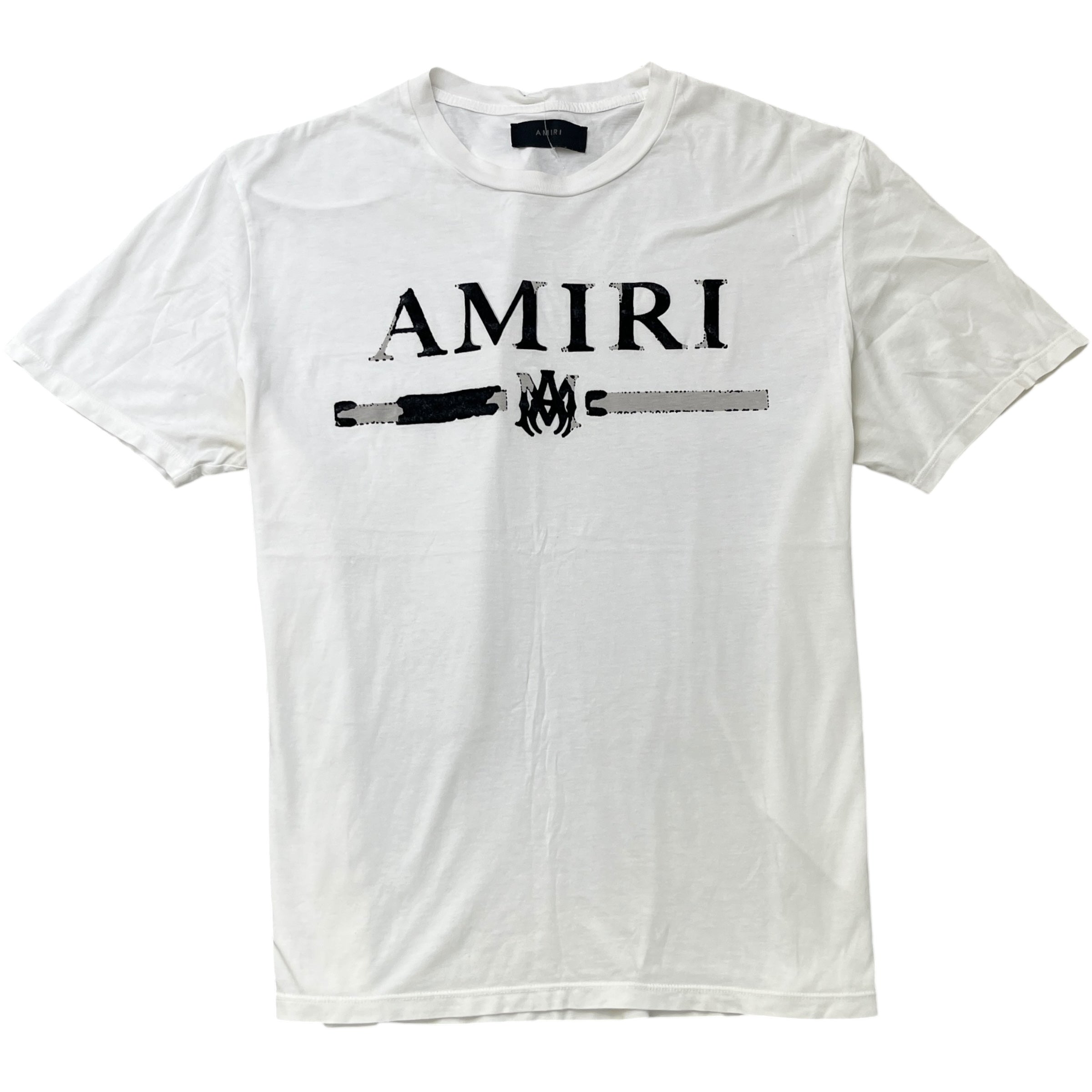 Men's Ma Bar Logo T-Shirt White Size XL